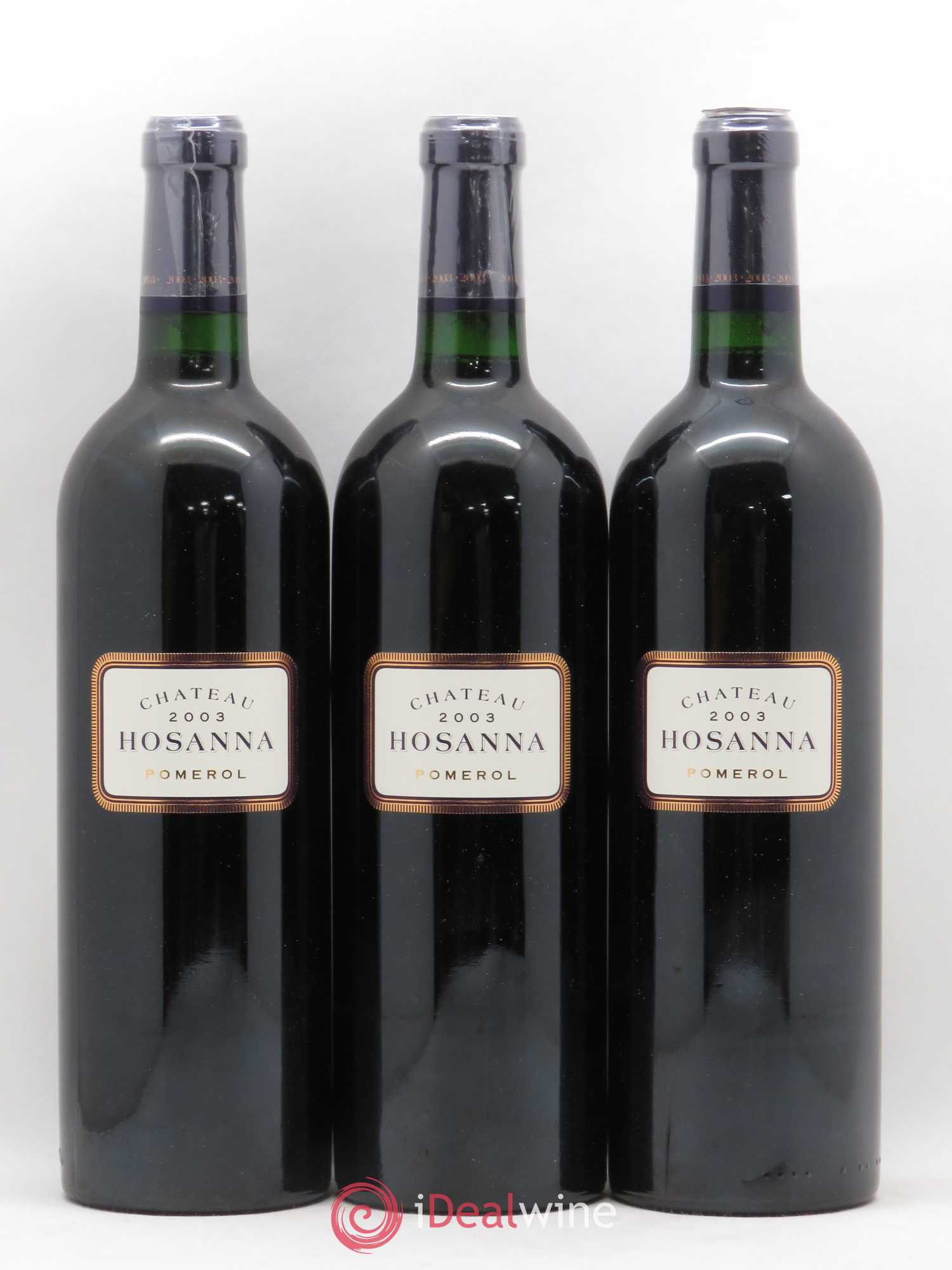Château Hosanna 2003 - Lot de 6 bouteilles - 1