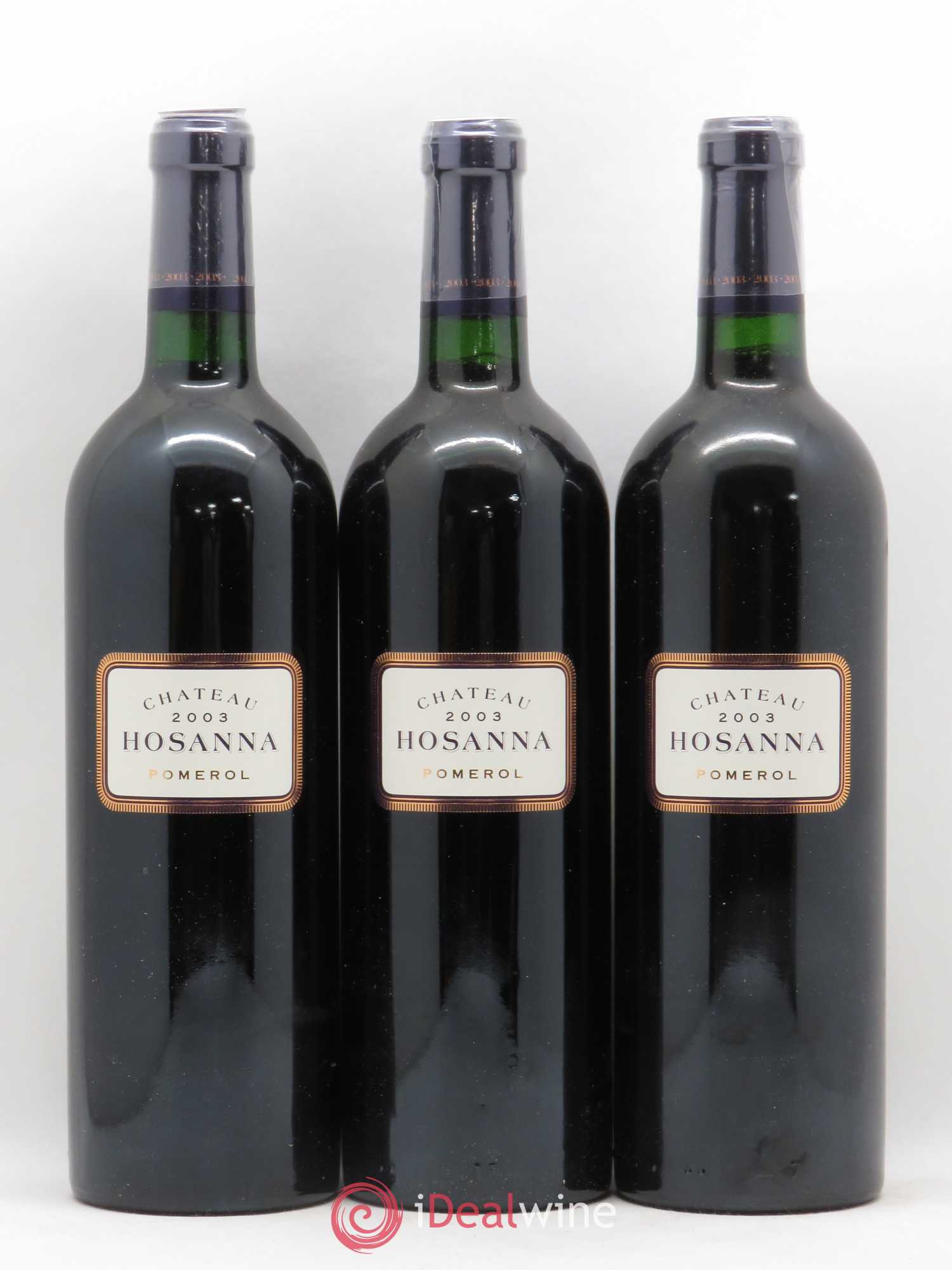 Château Hosanna 2003 - Lot de 6 bouteilles - 2