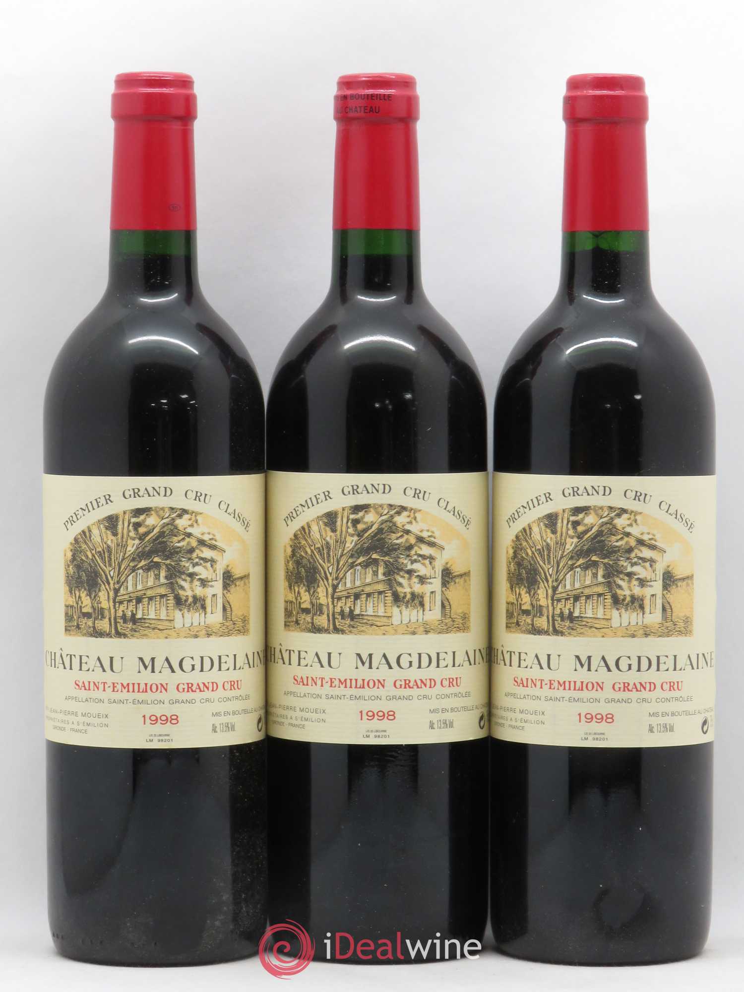 Château Magdelaine 1998 - Lot de 12 bouteilles - 1