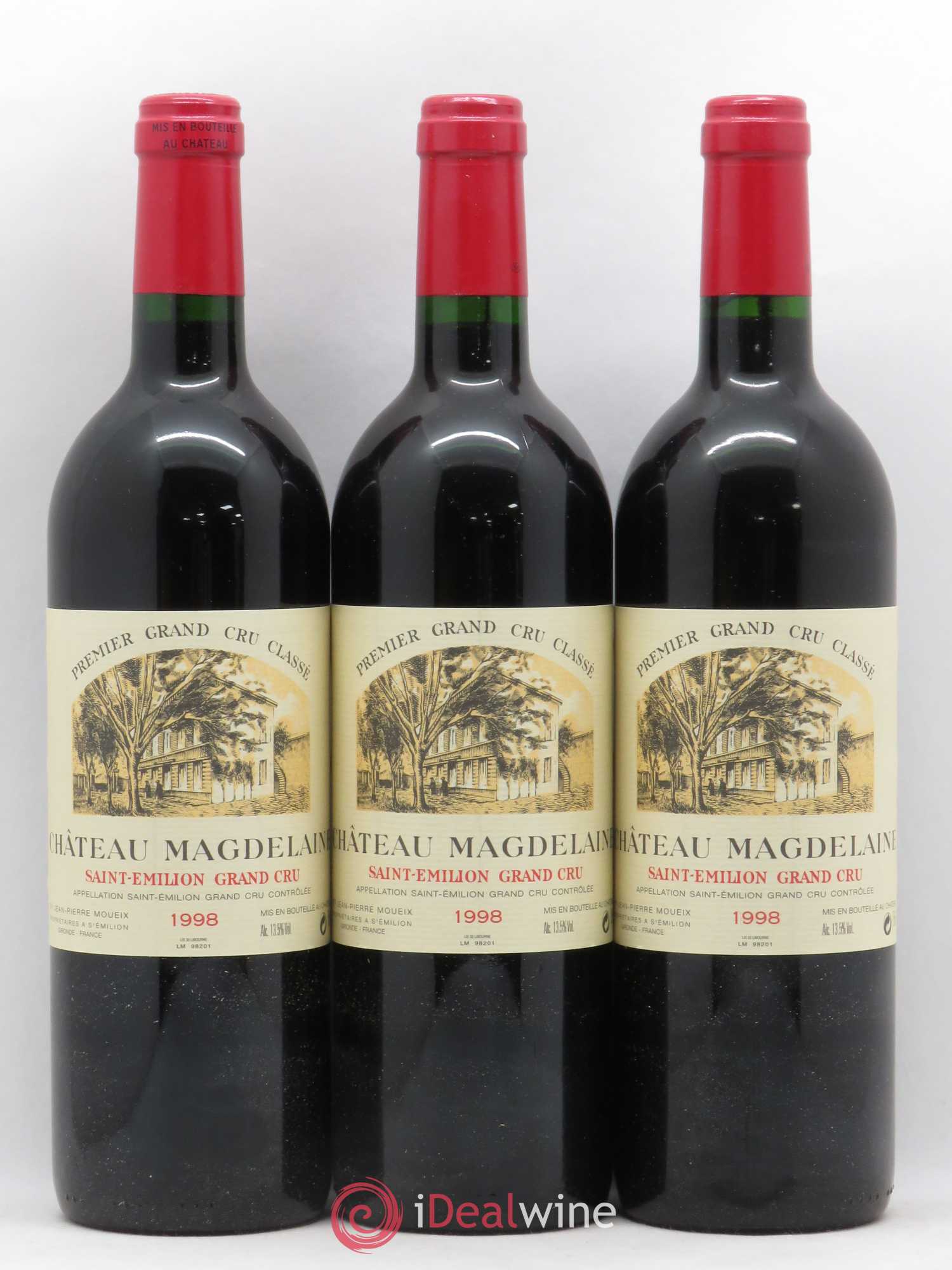 Château Magdelaine 1998 - Lot de 12 bouteilles - 4