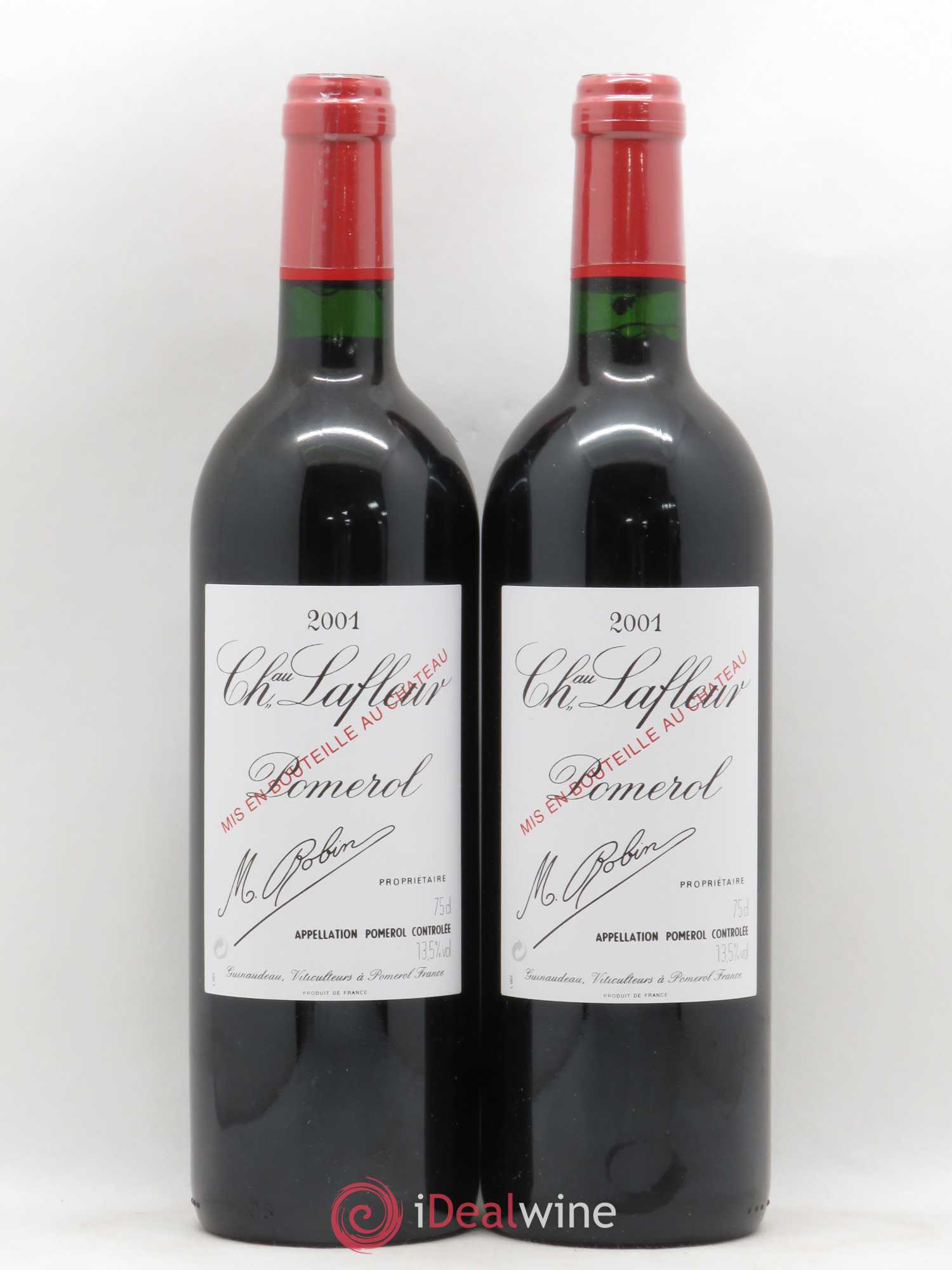 Château Lafleur 2001 - Lot de 2 bouteilles - 0