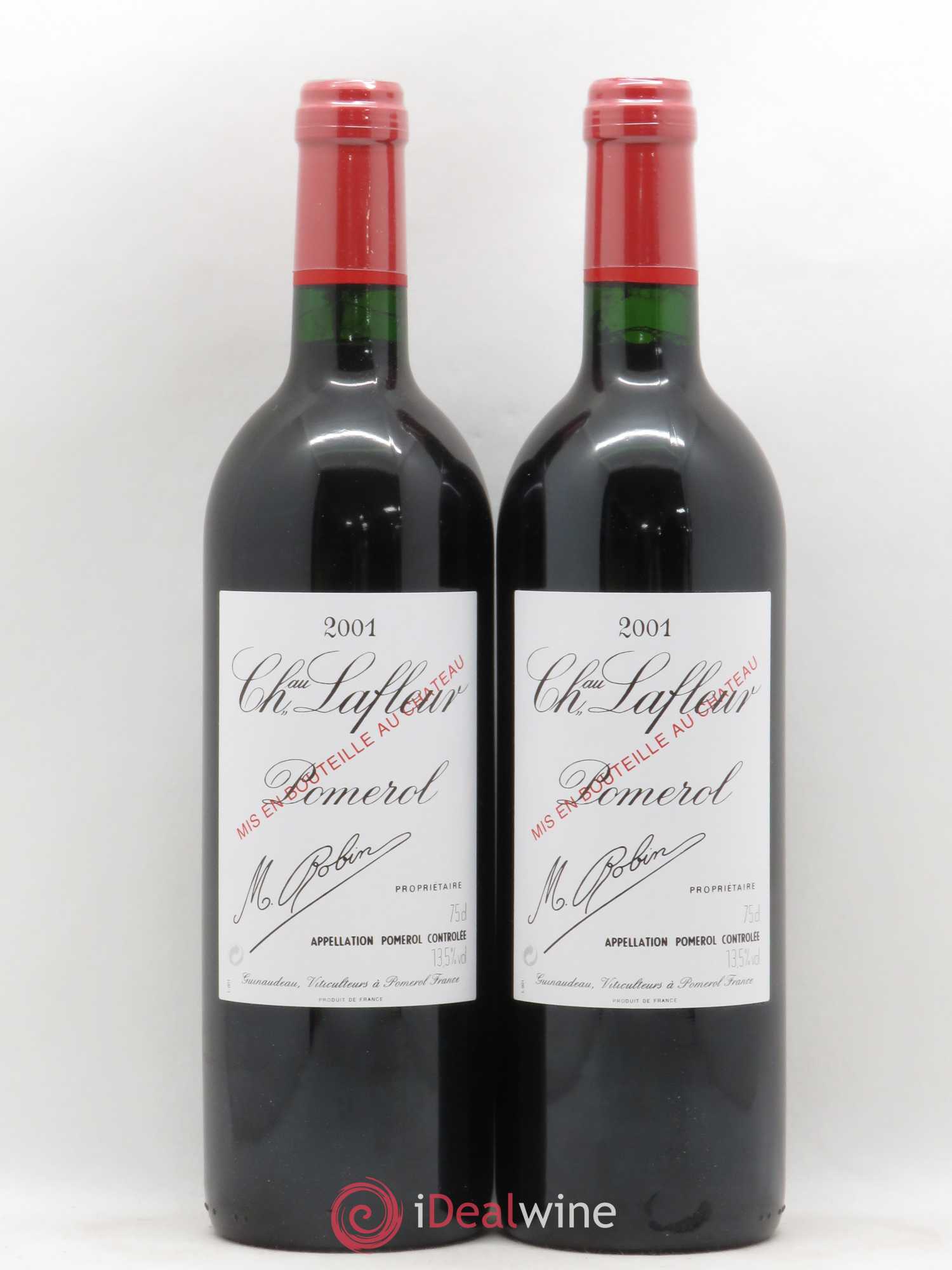 Château Lafleur 2001 - Lot de 2 bouteilles - 0