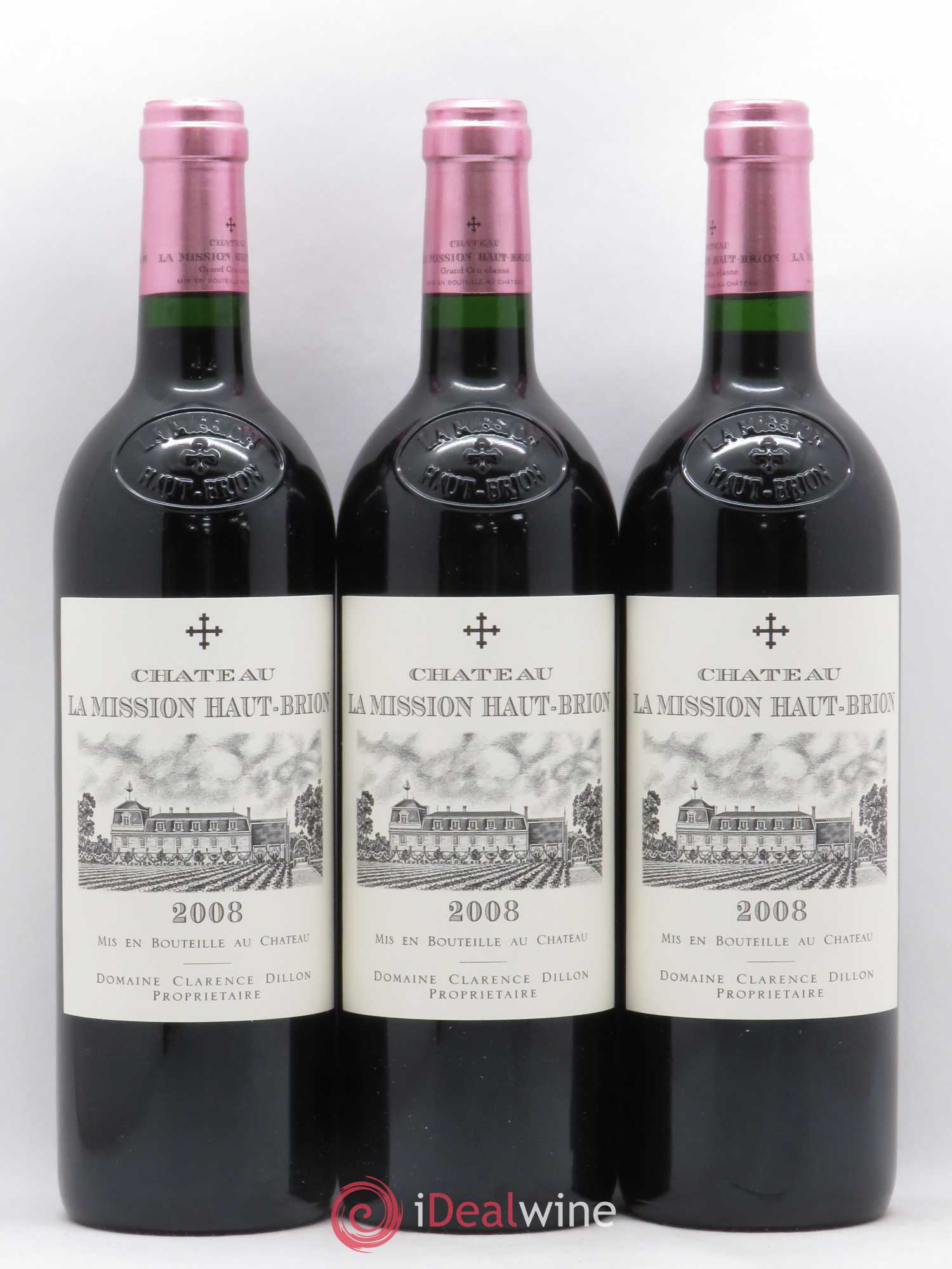 Château la Mission Haut-Brion Cru Classé de Graves 2008 - Lot de 12 bouteilles - 3