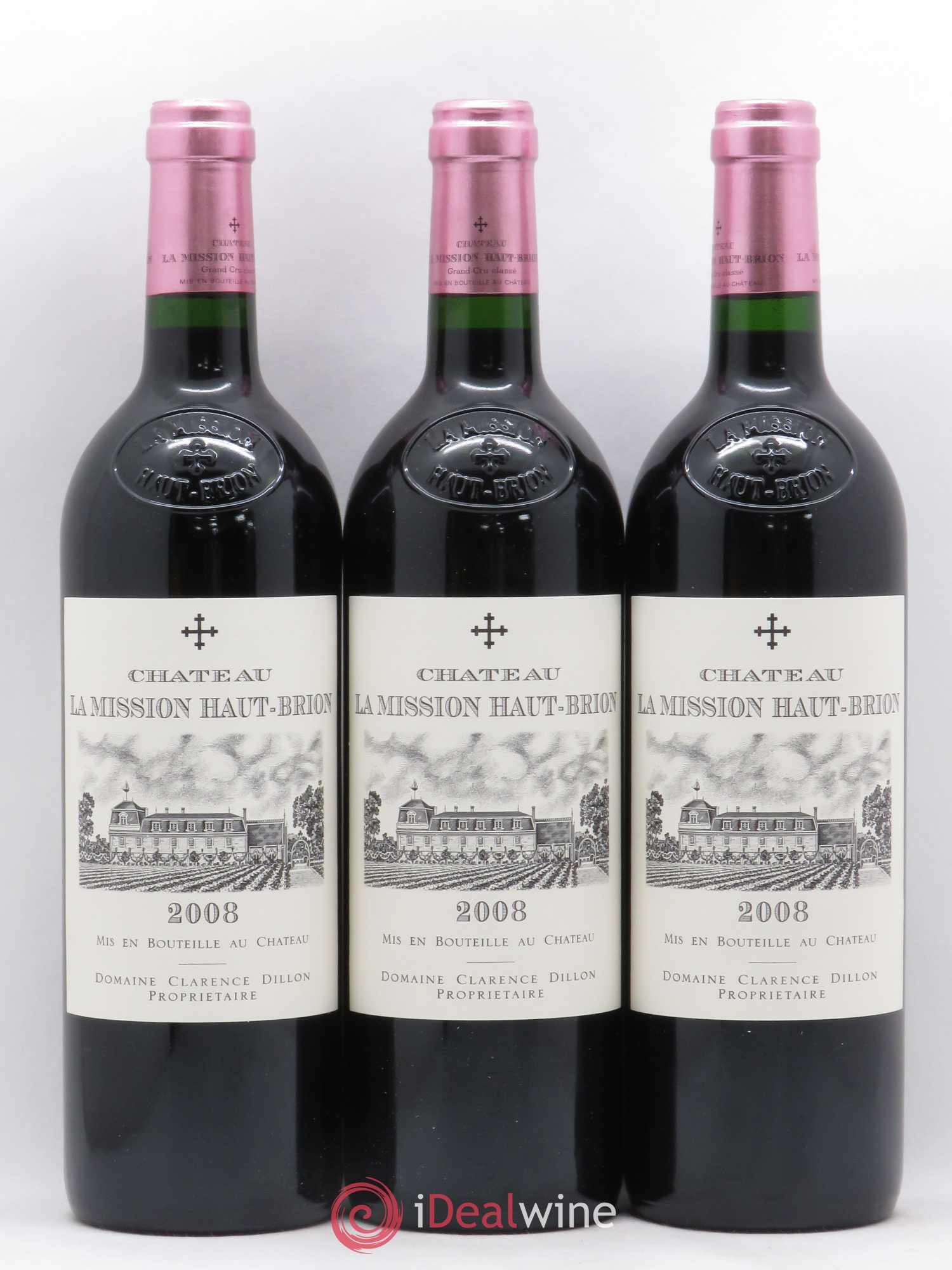 Château la Mission Haut-Brion Cru Classé de Graves 2008 - Lot de 12 bouteilles - 5