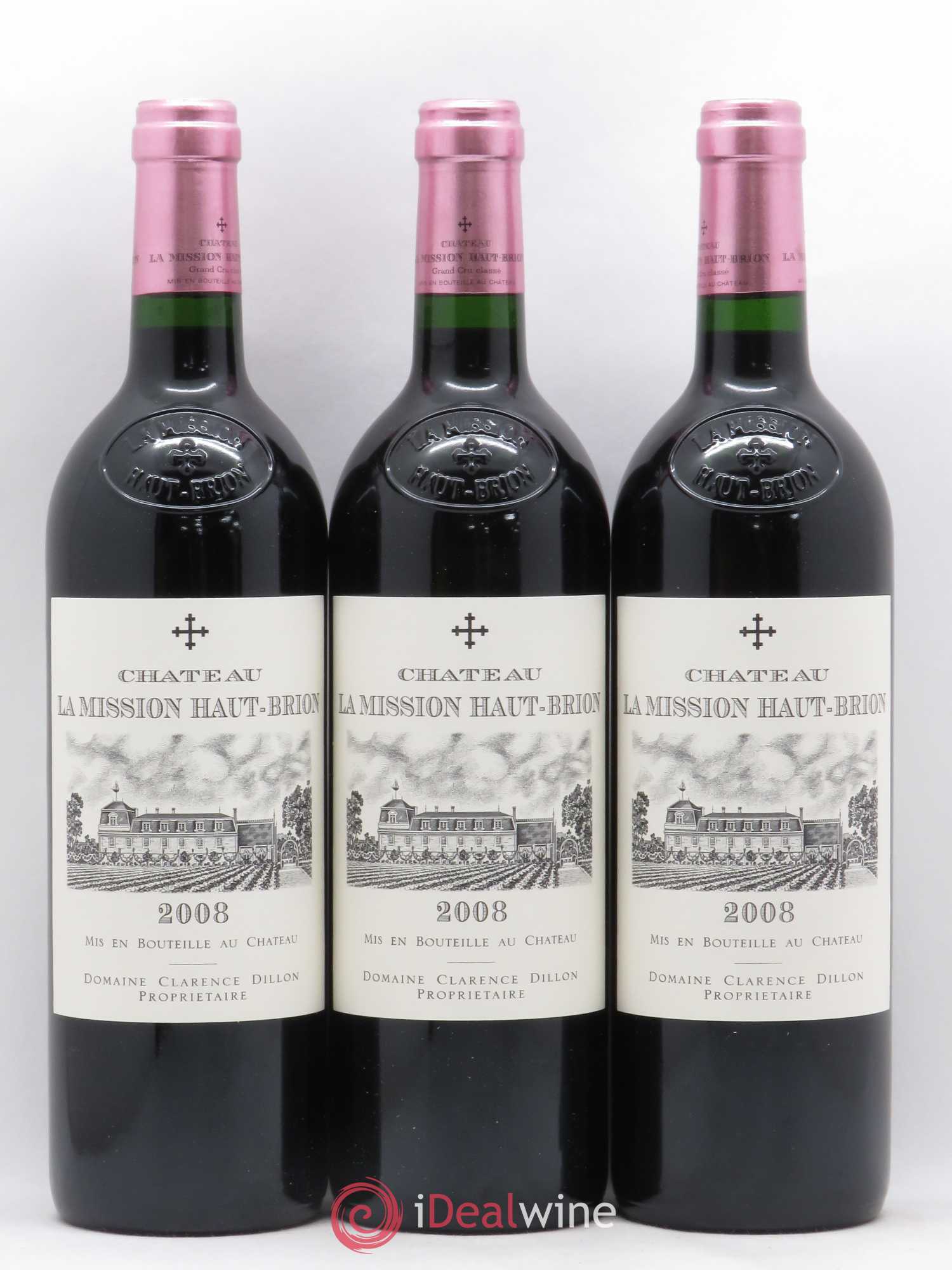 Château la Mission Haut-Brion Cru Classé de Graves 2008 - Lot de 12 bouteilles - 7