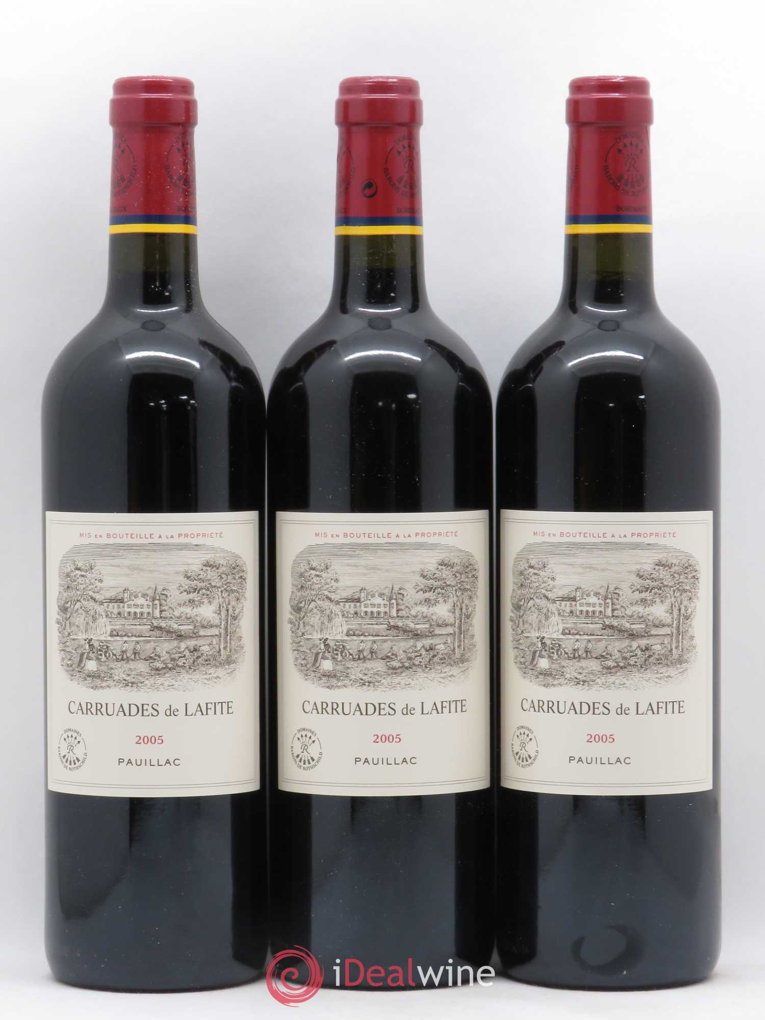 Carruades de Lafite Rothschild Second Vin 2005 - Lot de 12 bouteilles - 1