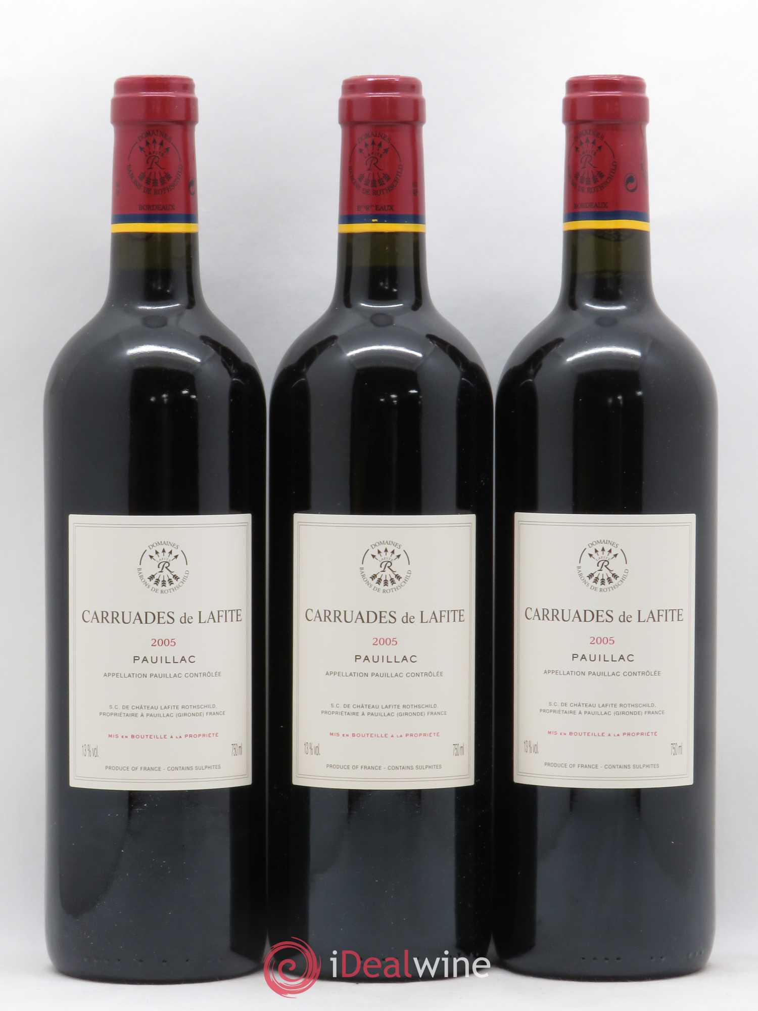 Carruades de Lafite Rothschild Second Vin 2005 - Lot de 12 bouteilles - 4