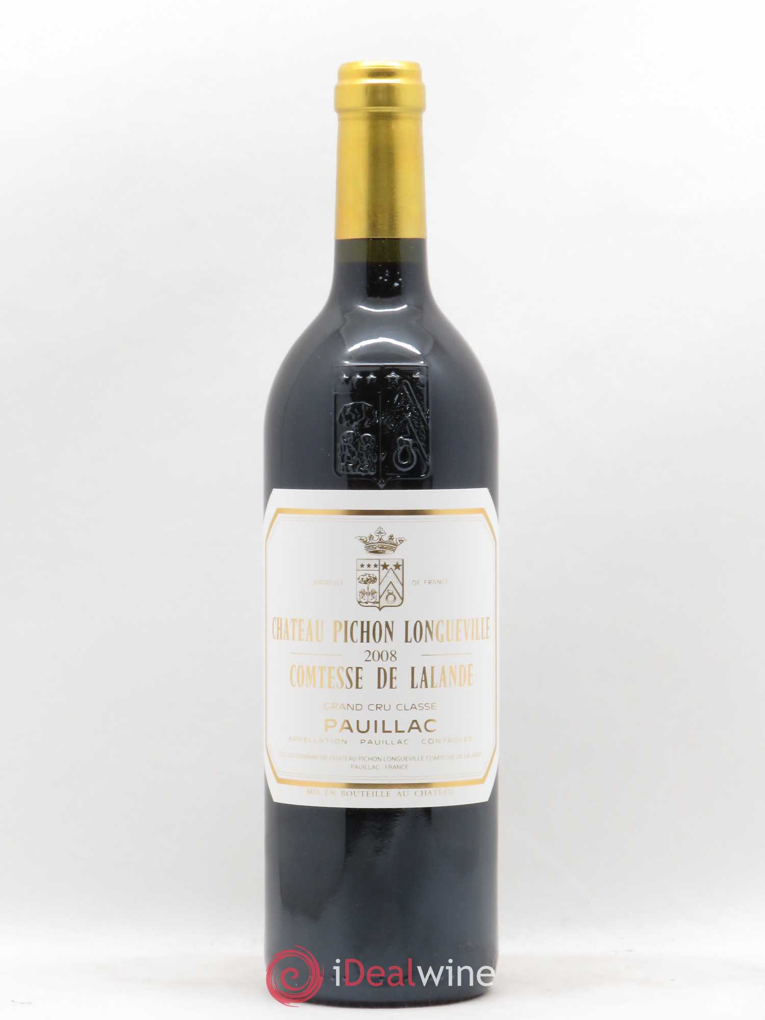 Château Pichon Longueville Comtesse de Lalande 2ème Grand Cru Classé 2008 - Lot de 1 bouteille - 0