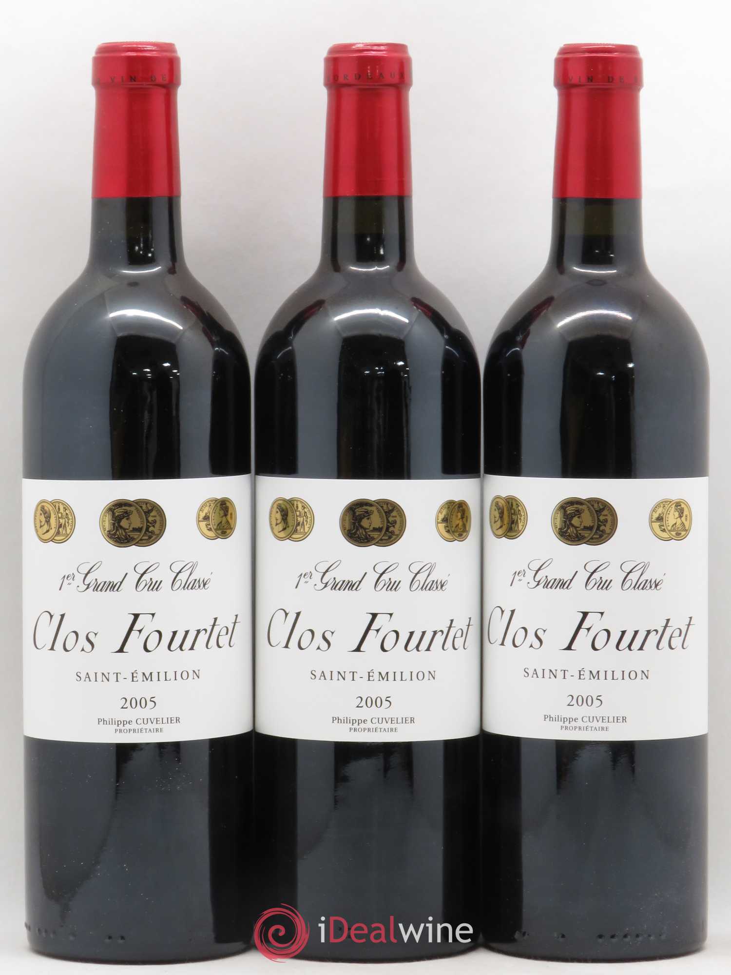 Clos Fourtet 1er Grand Cru Classé B 2005 - Lot de 12 bouteilles - 4
