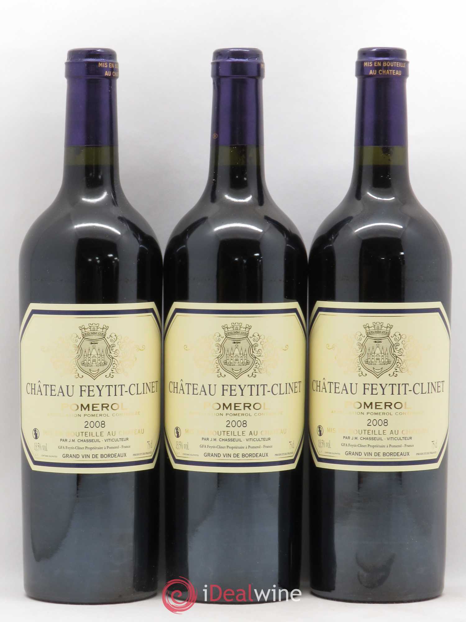 Château Feytit-Clinet 2008 - Lot de 12 bouteilles - 2