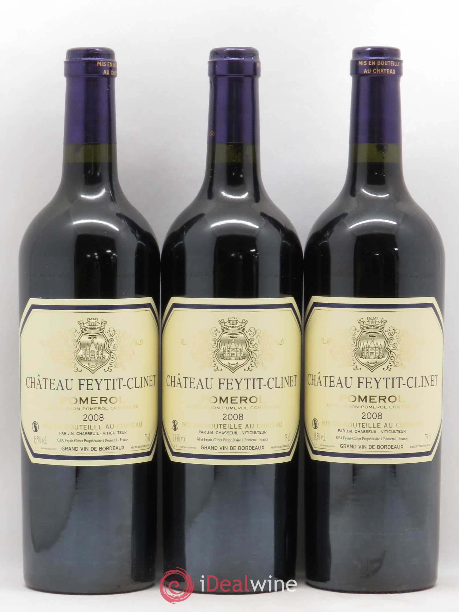 Château Feytit-Clinet 2008 - Lot de 12 bouteilles - 3