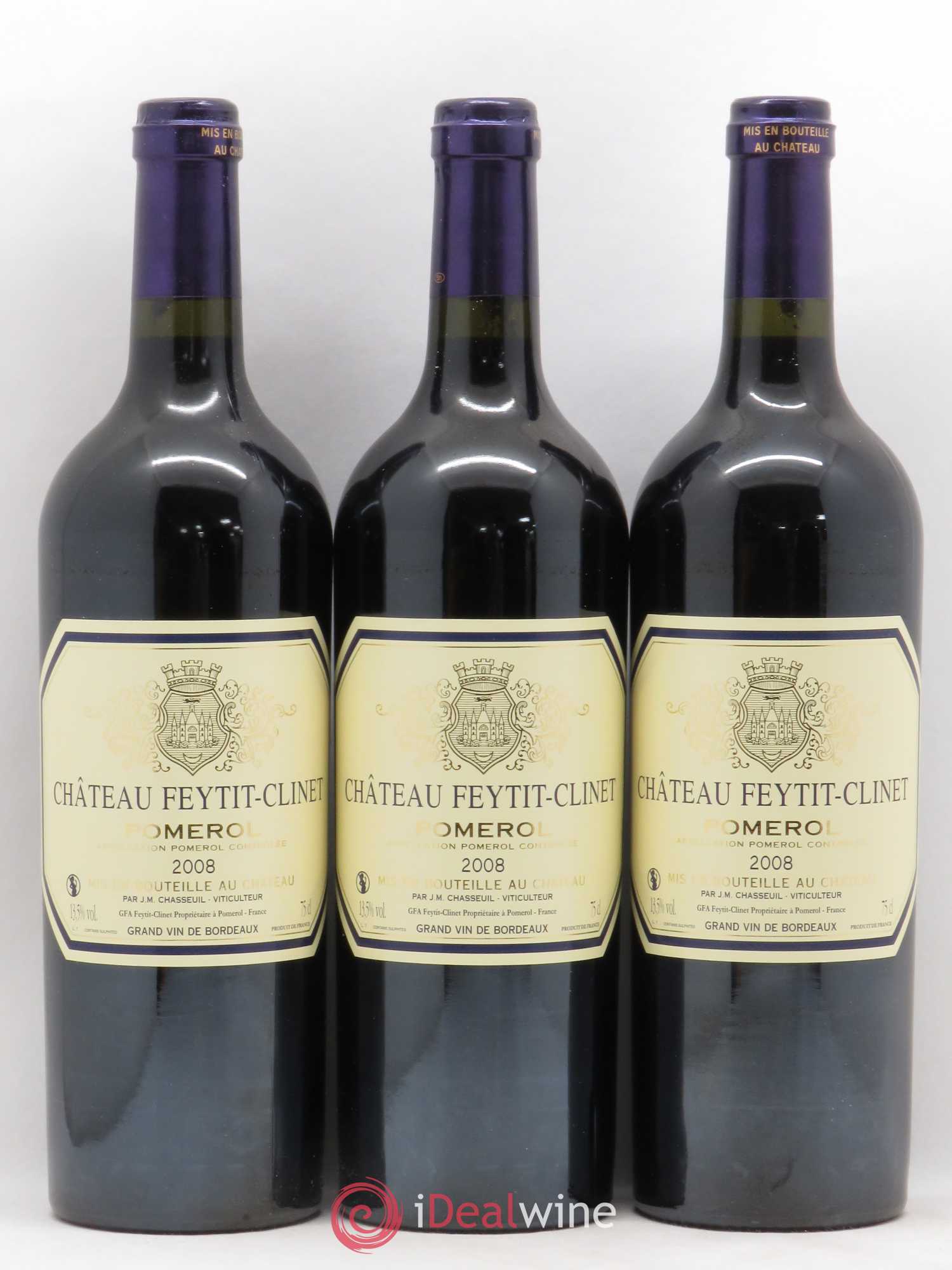 Château Feytit-Clinet 2008 - Lot de 12 bouteilles - 4