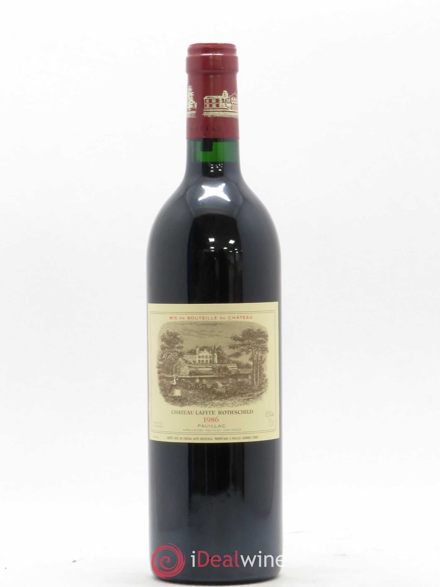 Château Lafite Rothschild 1er Grand Cru Classé 1986 - Lot de 1 bouteille - 0