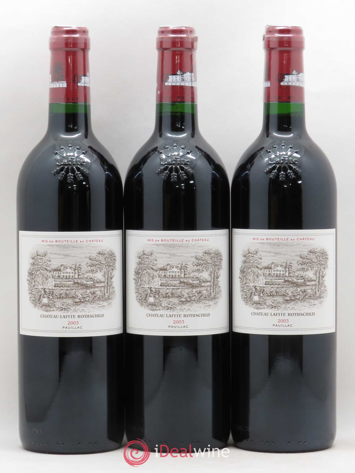 Château Lafite Rothschild 1er Grand Cru Classé 2003 - Lot de 6 bouteilles - 3