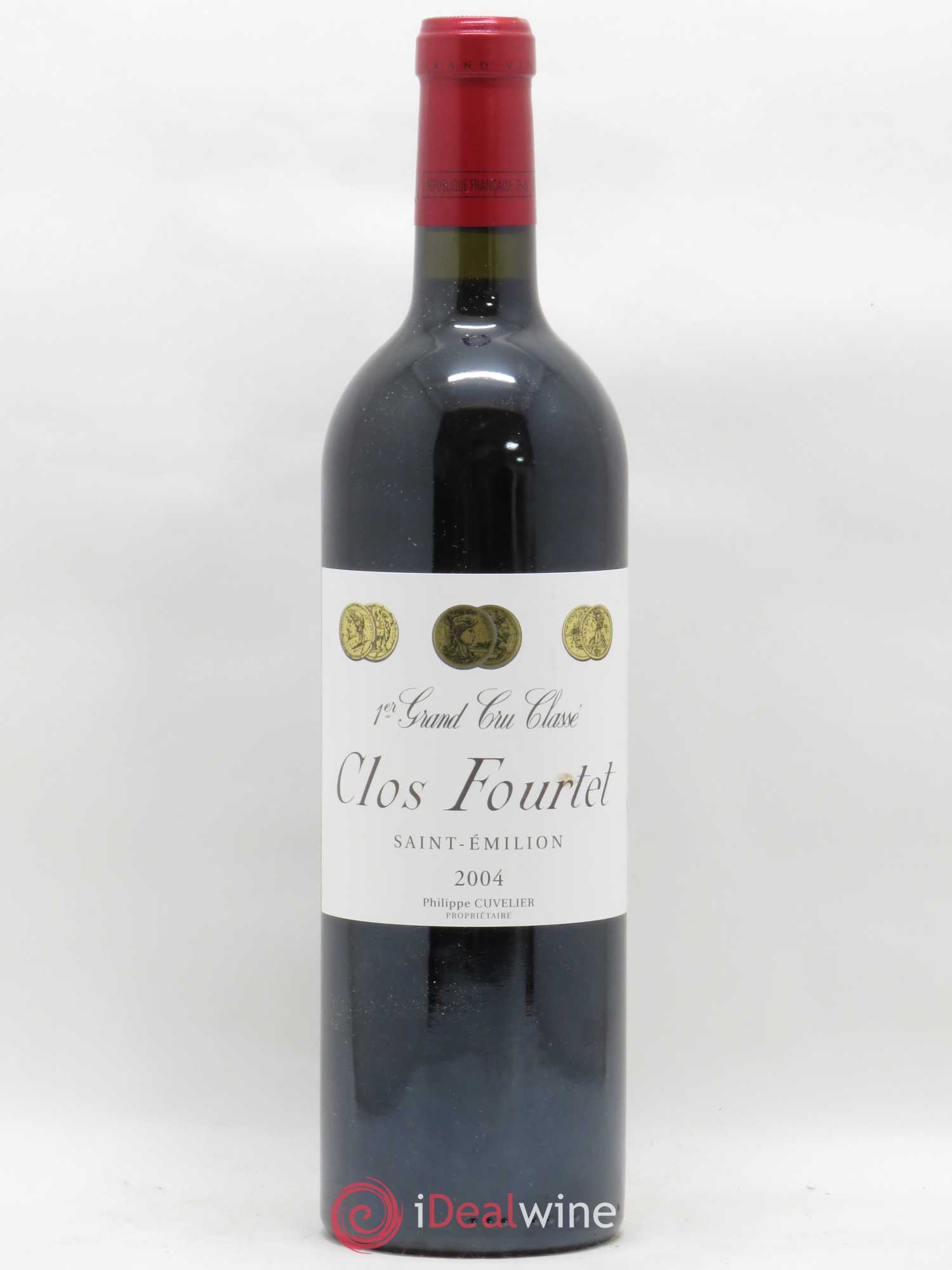 Clos Fourtet 1er Grand Cru Classé B 2004 - Lot de 1 bouteille - 0