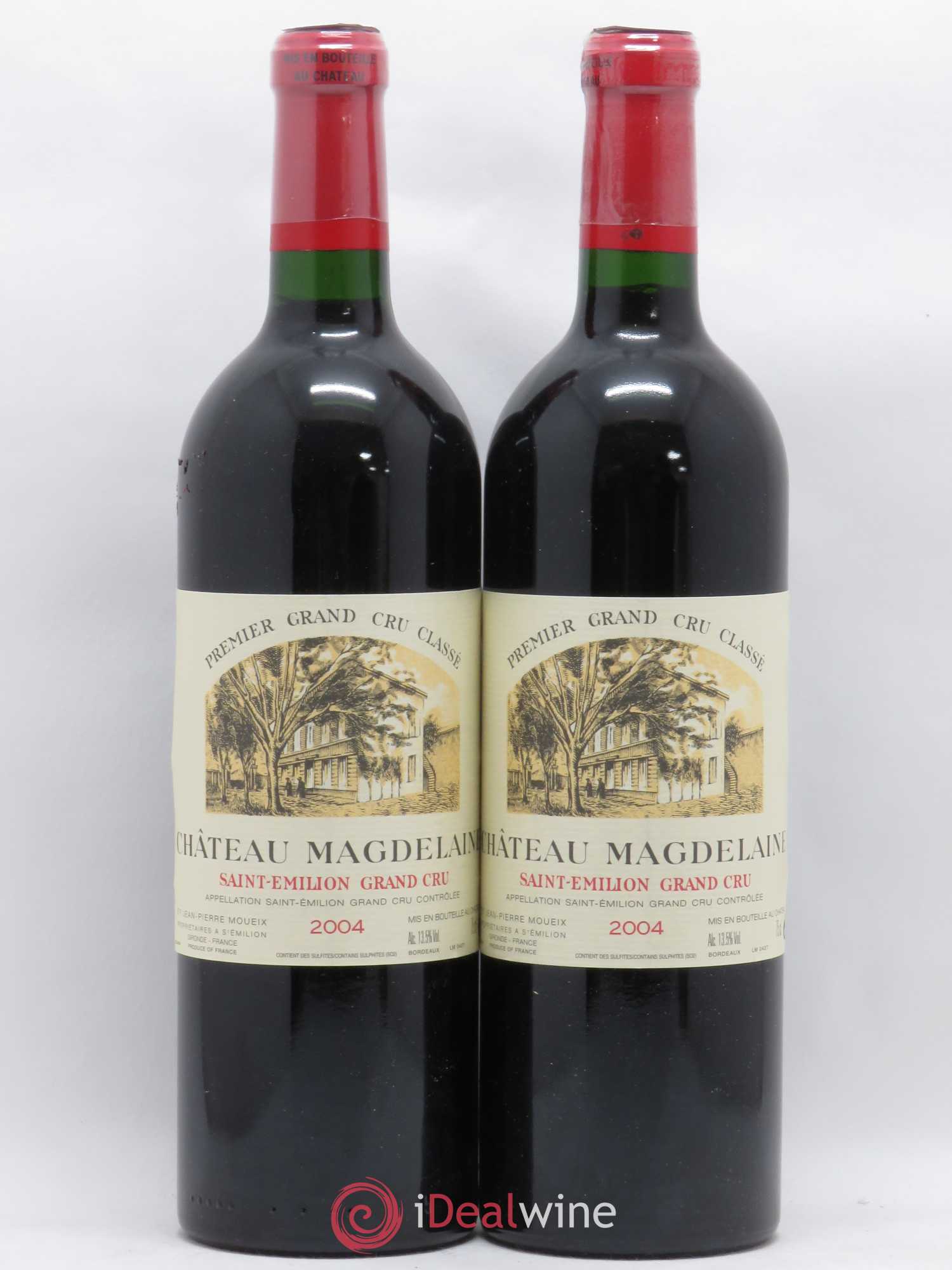 Château Magdelaine 2004 - Lot de 2 bouteilles - 0