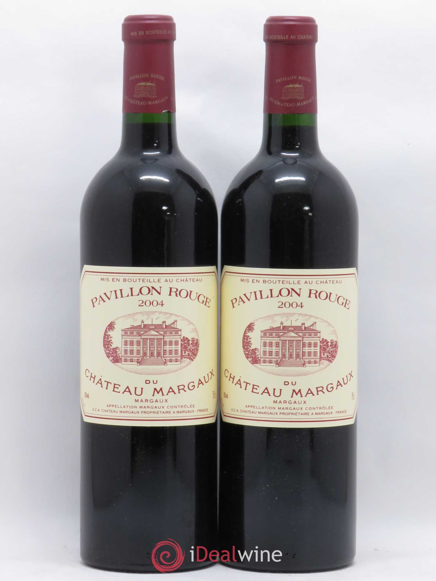 Pavillon Rouge du Château Margaux Second Vin 2004 - Lot de 2 bouteilles - 0