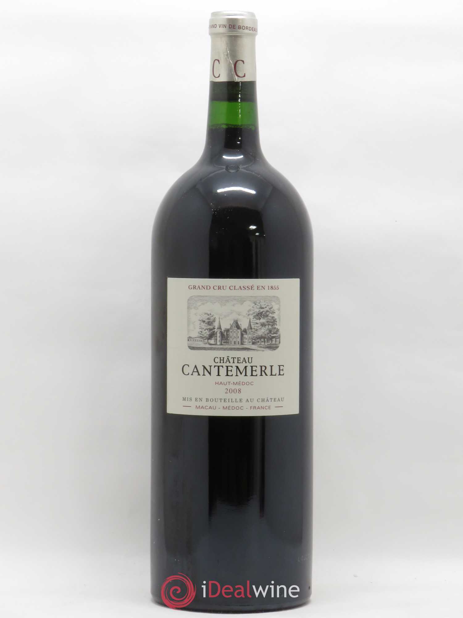 Château Cantemerle 5ème Grand Cru Classé 2008 - Lot de 1 magnum - 0