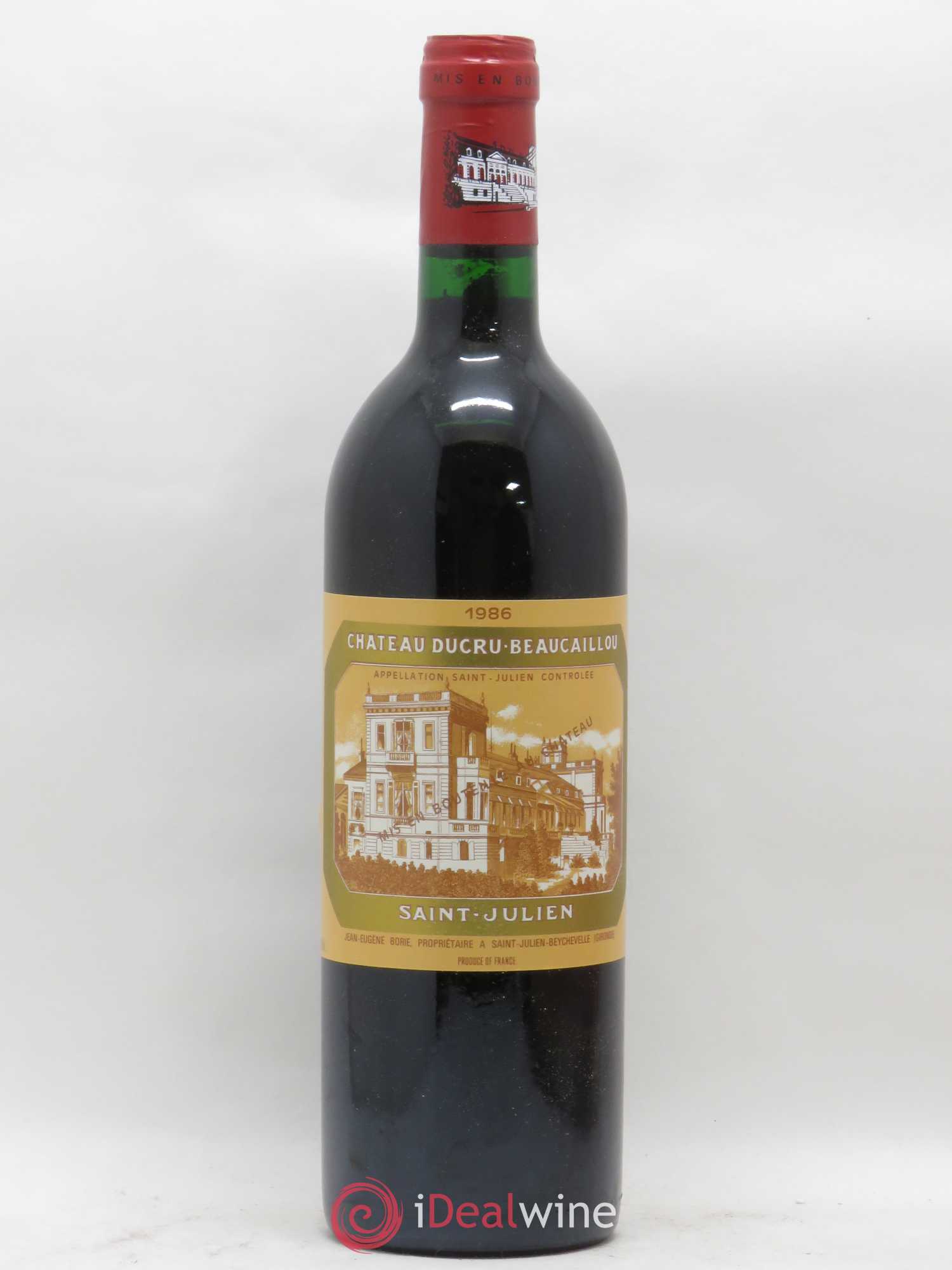 Château Ducru Beaucaillou 2ème Grand Cru Classé 1986 - Lot de 1 bouteille - 0