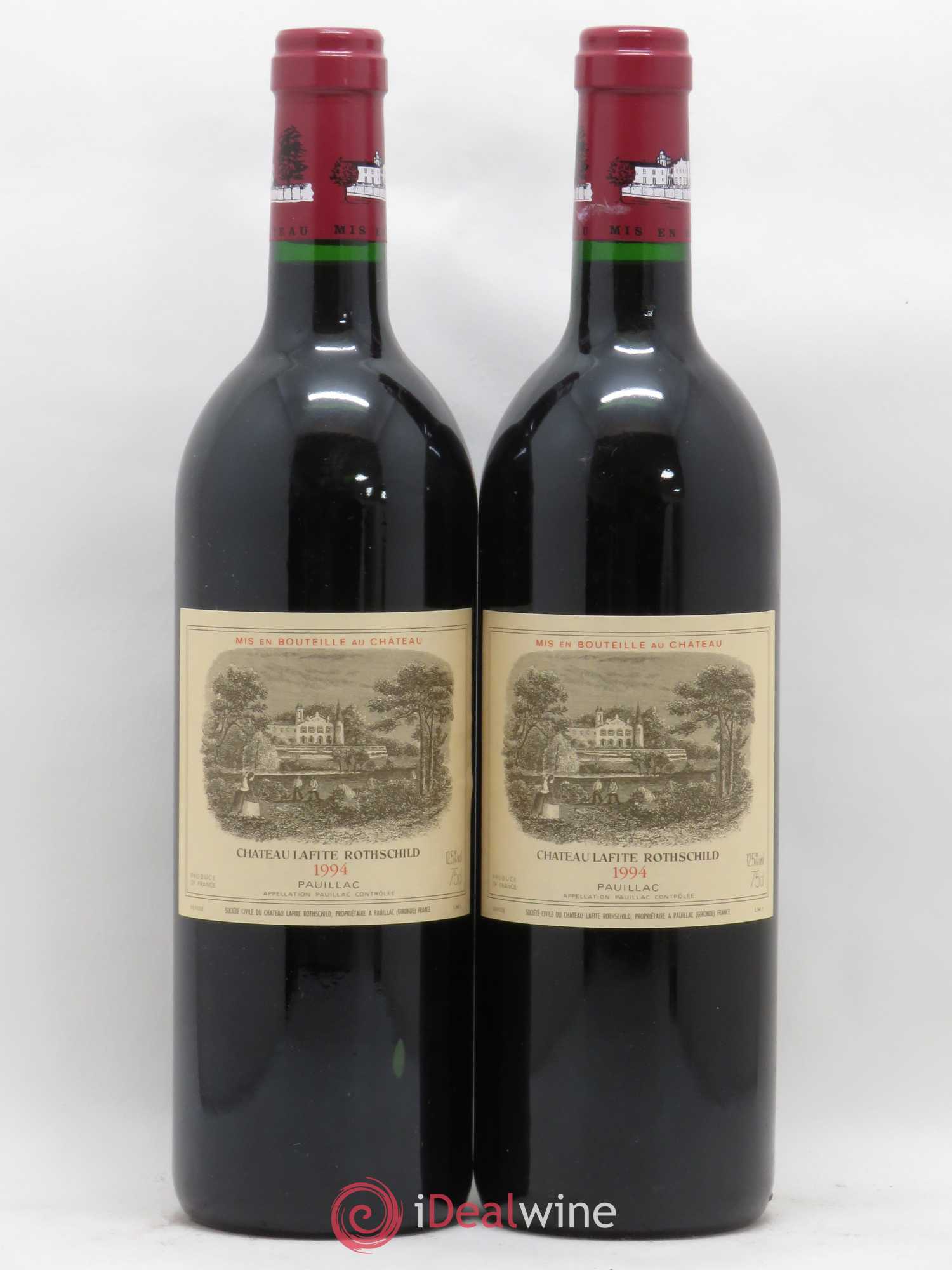 Château Lafite Rothschild 1er Grand Cru Classé 1994 - Lot de 2 bouteilles - 0