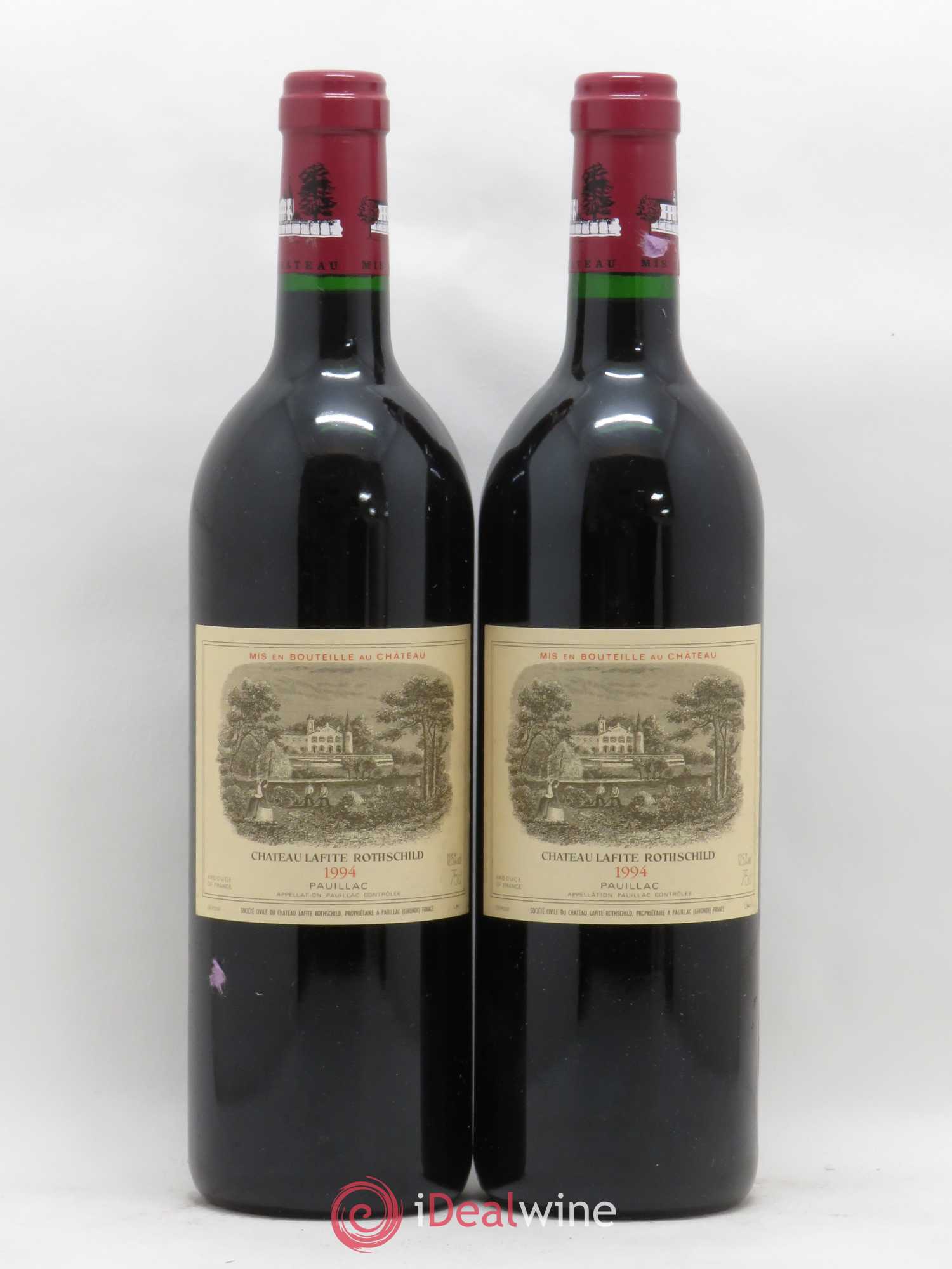 Château Lafite Rothschild 1er Grand Cru Classé 1994 - Lot de 2 bouteilles - 0