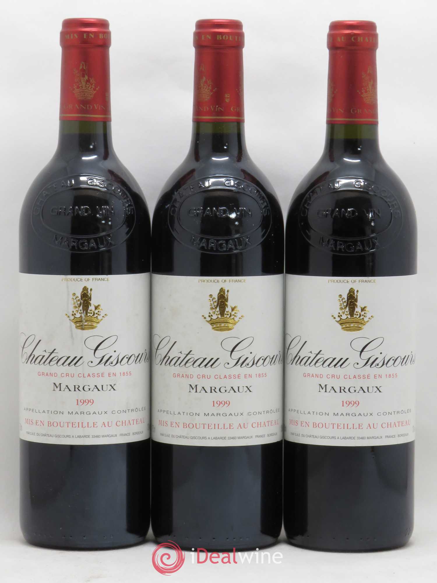 Château Giscours 3ème Grand Cru Classé 1999 - Lot de 6 bouteilles - 1