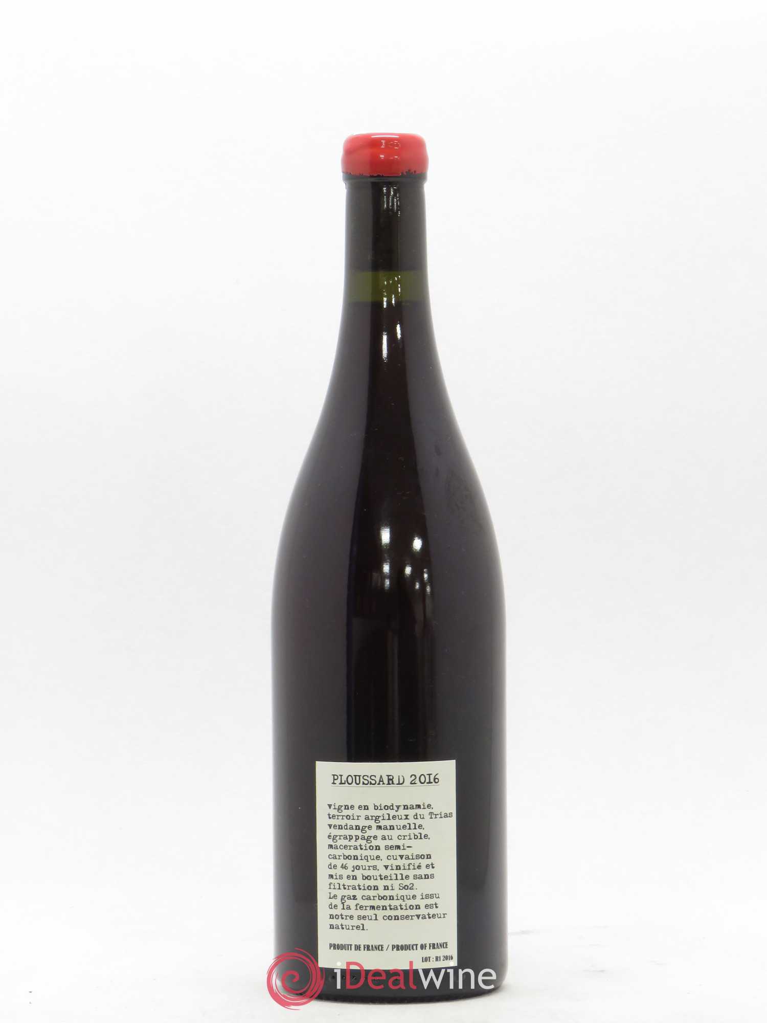 Arbois Ploussard Adeline Houillon & Renaud Bruyère 2016 - Lot de 1 bouteille - 1