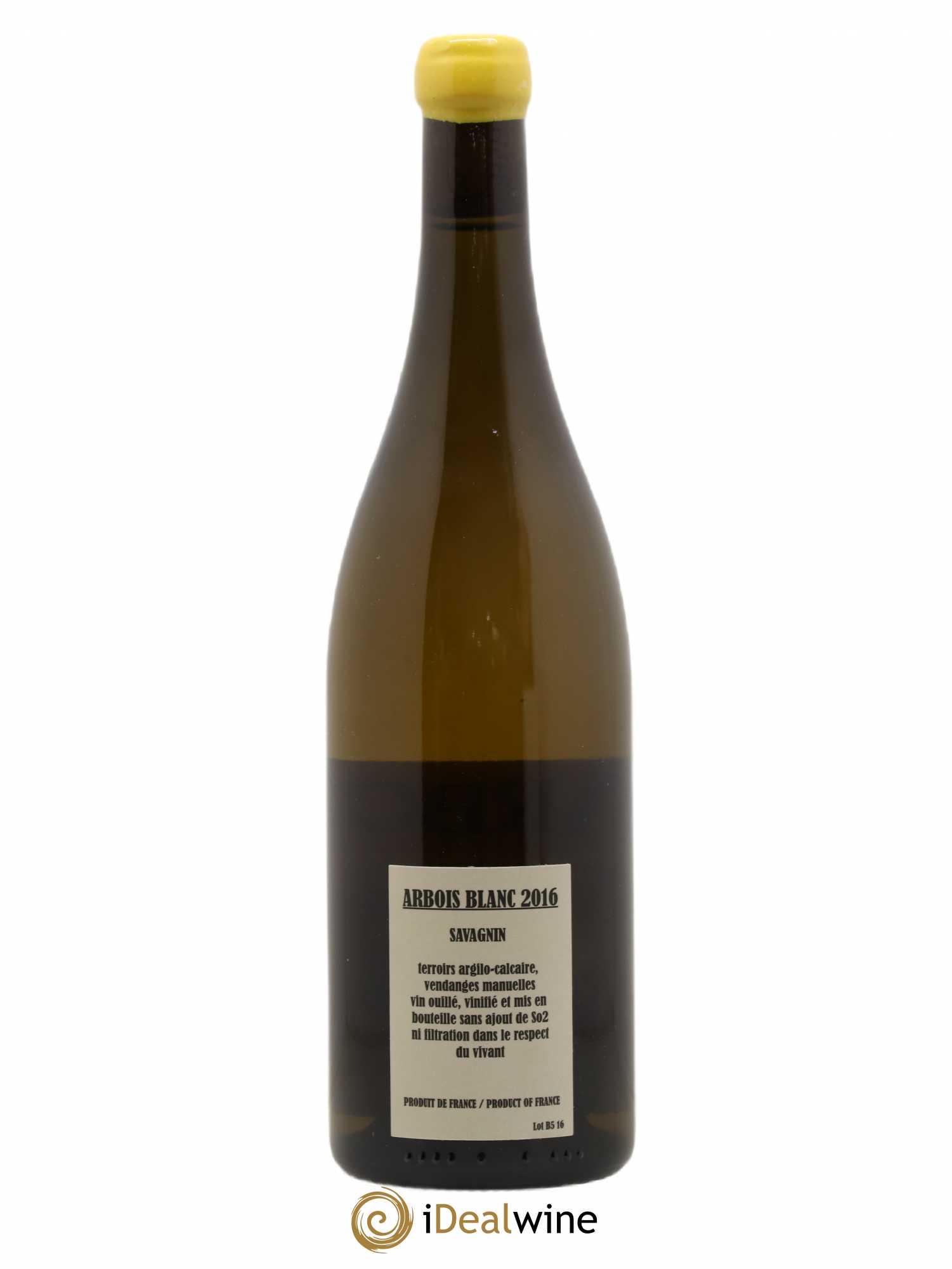 Arbois-Pupillin Savagnin Adeline Houillon & Renaud Bruyère 2016 - Lot de 1 bouteille - 1