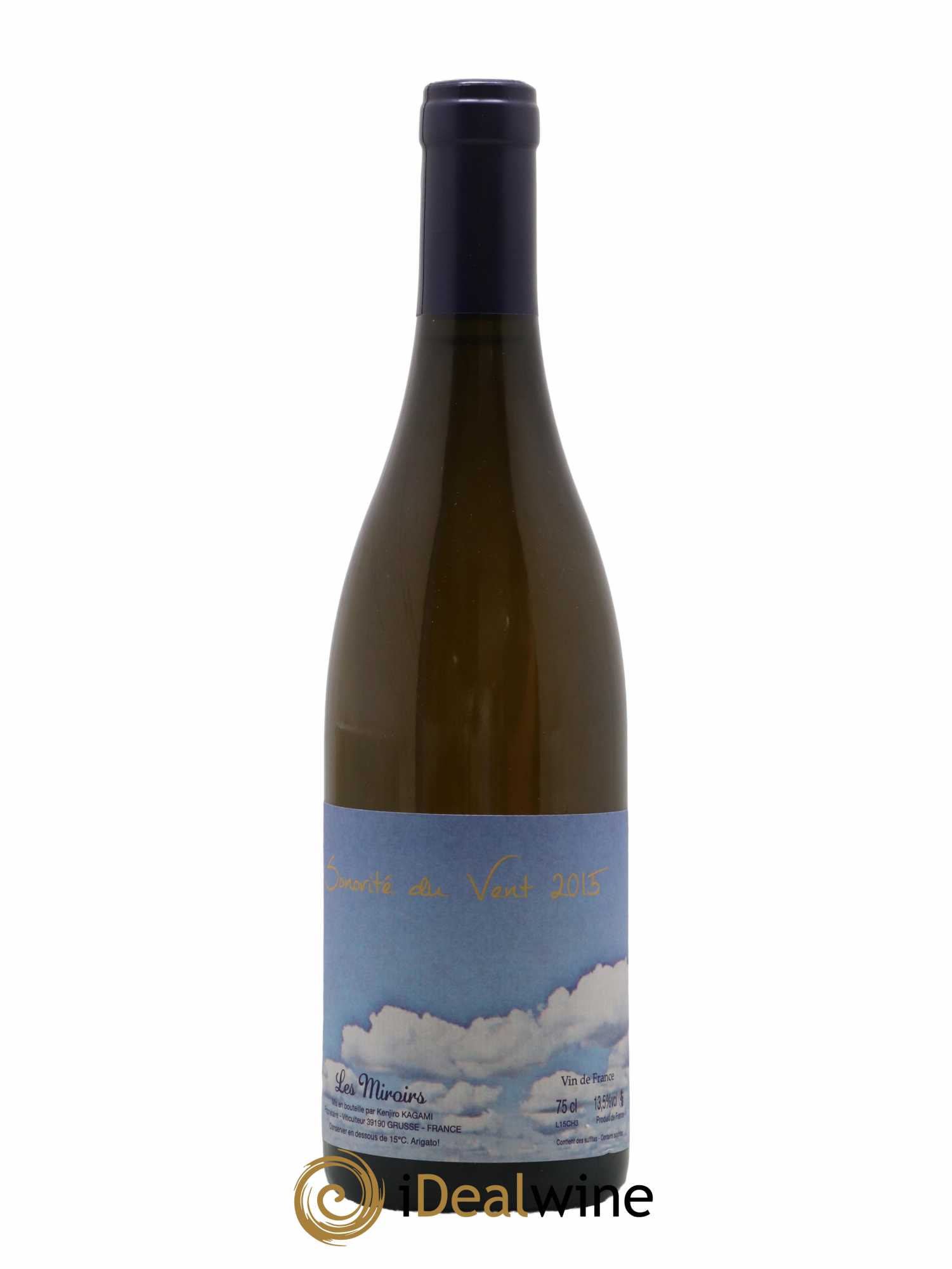 Vin de France Sonorité du vent Les saugettes Kenjiro Kagami - Domaine des Miroirs 2015 - Lot de 1 bouteille - 0