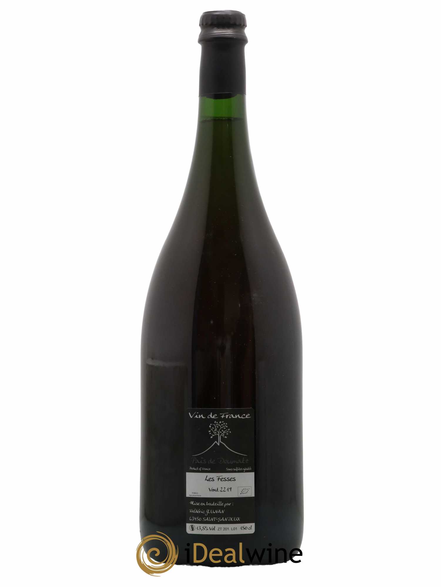 Vin de France Les Fesses Vignoble de l'Arbre Blanc 2019 - Lot de 1 magnum - 1
