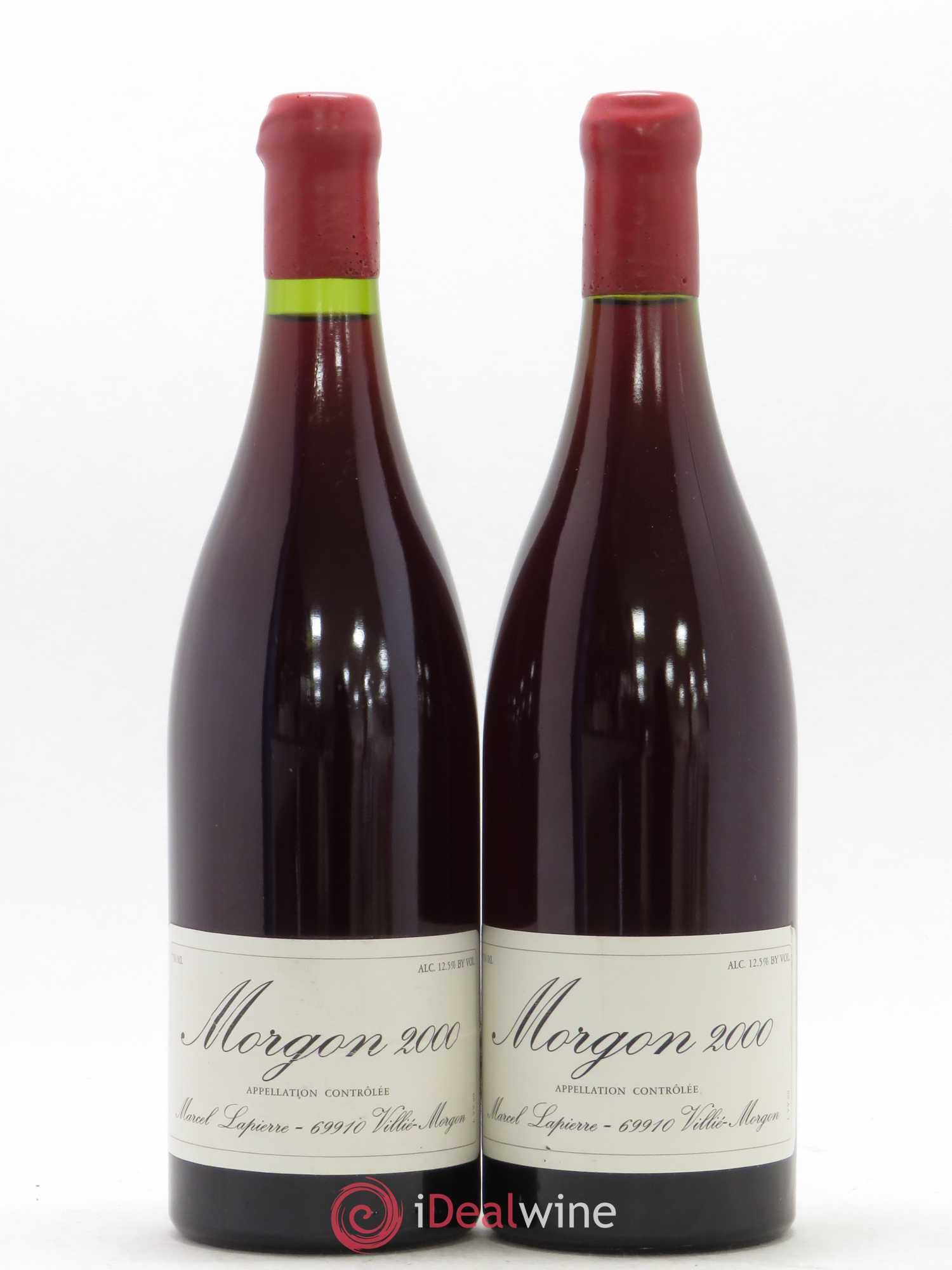 Morgon Marcel Lapierre (Domaine) 2000 - Lot de 2 bouteilles - 0
