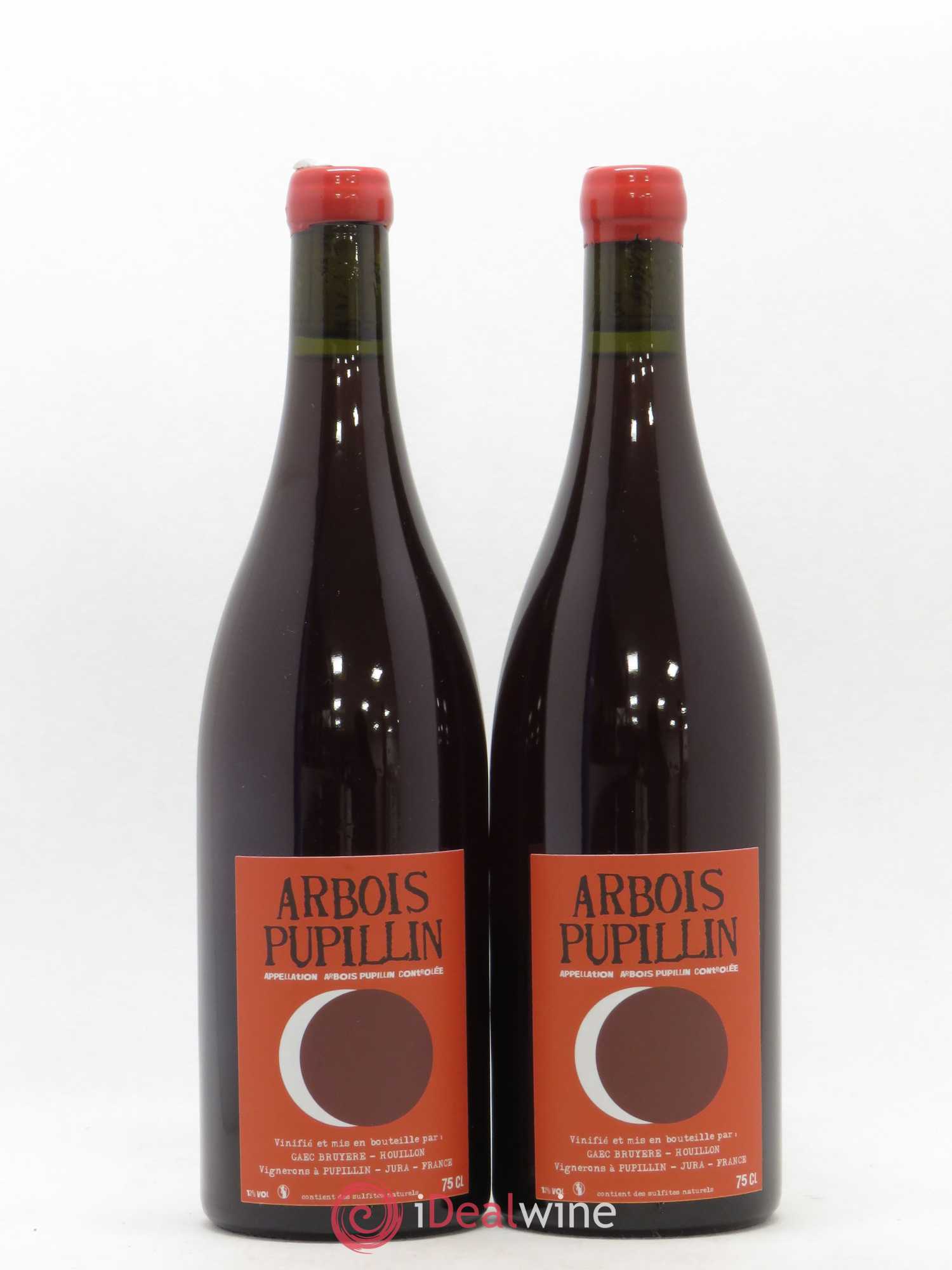 Arbois-Pupillin Ploussard En Aspis Adeline Houillon & Renaud Bruyère 2018 - Lot de 2 bouteilles - 0