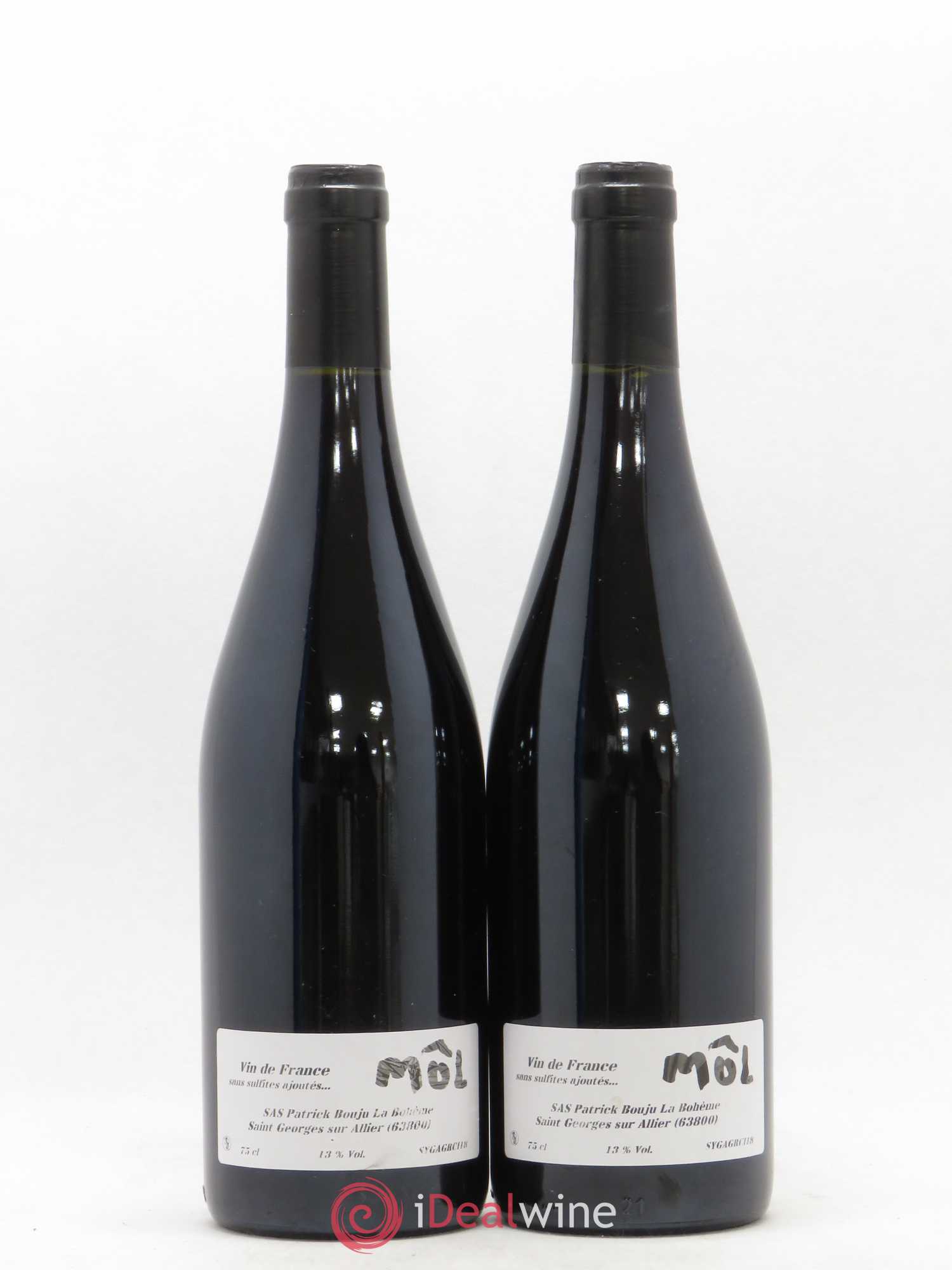 Vin de France Môl Patrick Bouju - La Bohème (sans prix de réserve) 2018 - Lot de 2 bouteilles - 1