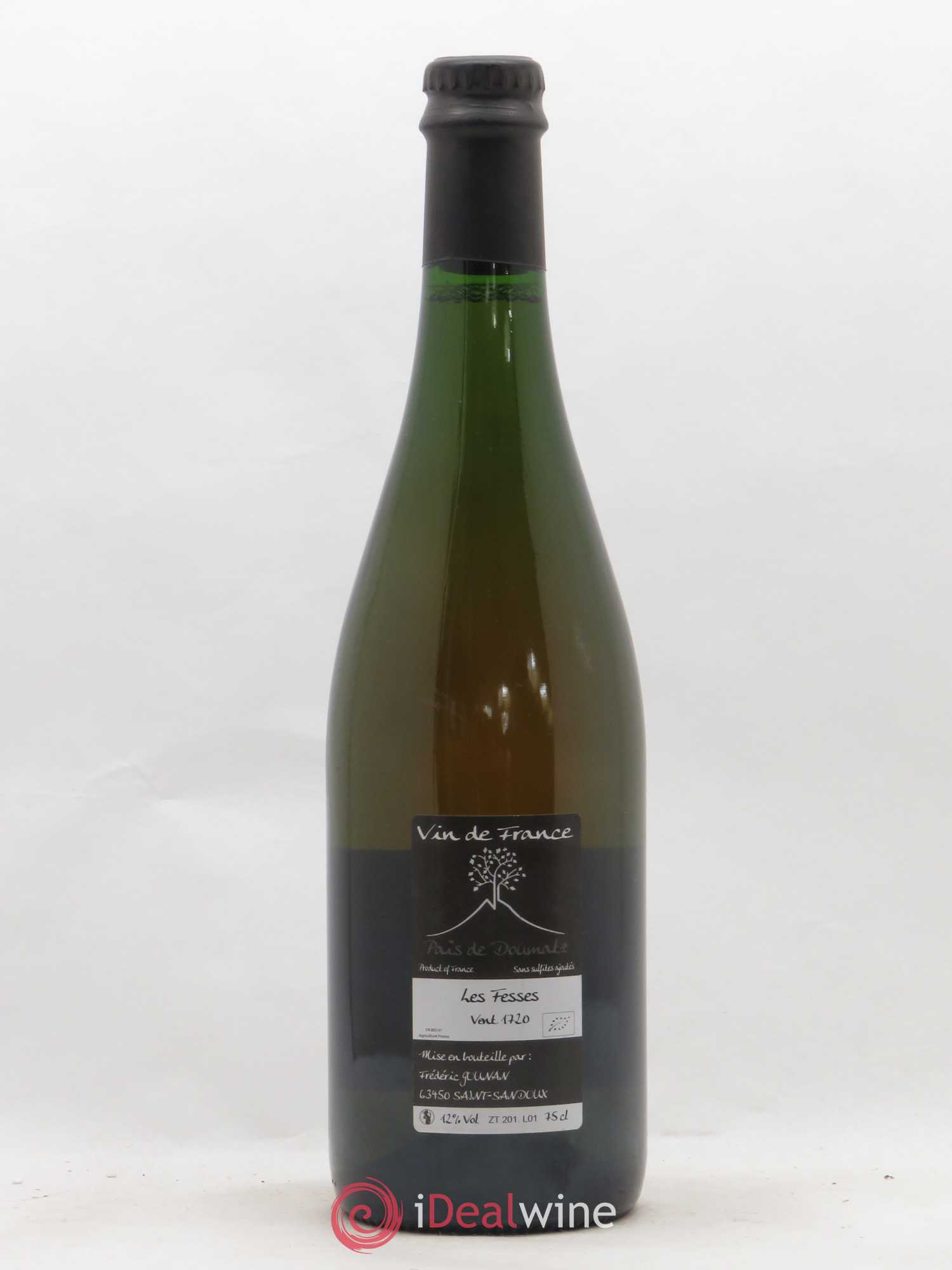 Vin de France Les Fesses Vignoble de l'Arbre Blanc 2017 - Lot de 1 bouteille - 1