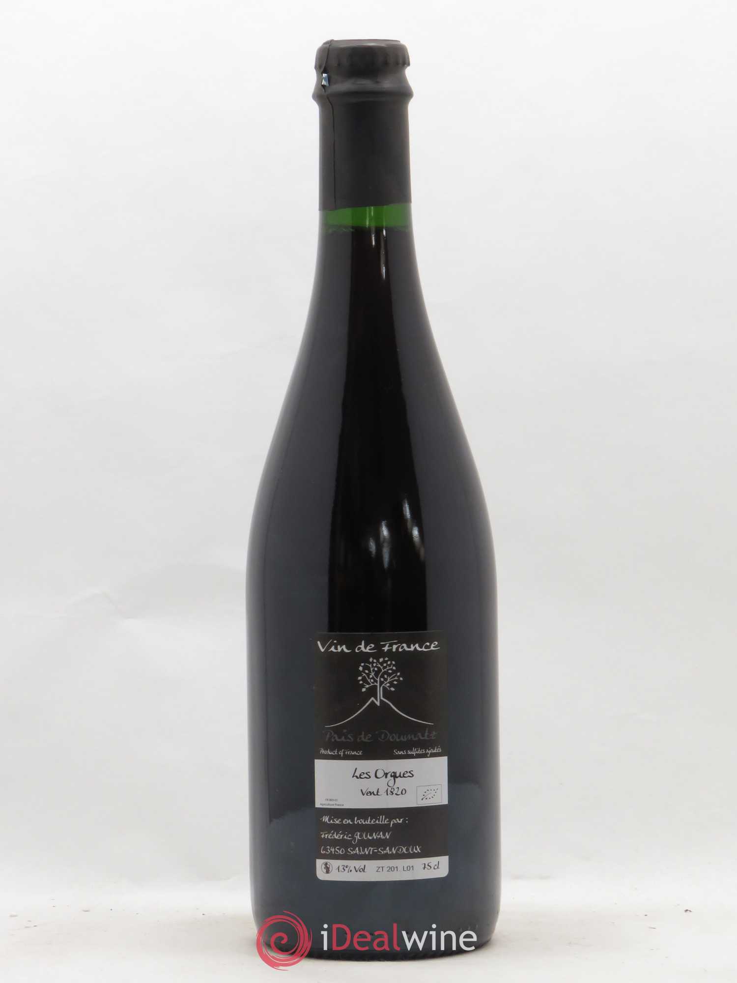 Vin de France Les Orgues Vignoble de l'Arbre Blanc 2018 - Posten von 1 Flasche - 1