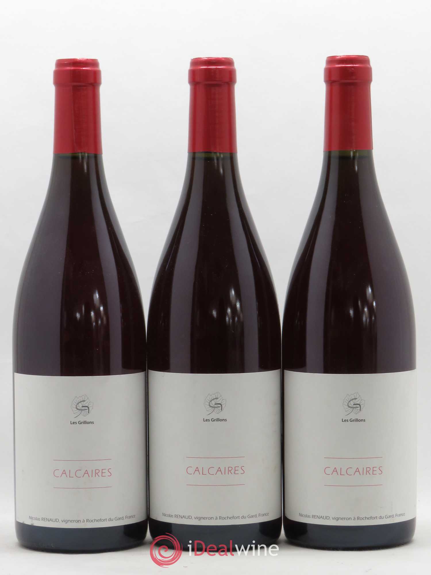 Vin de France Clos des Grillons Calcaire 2019 - Lot de 3 bouteilles - 0
