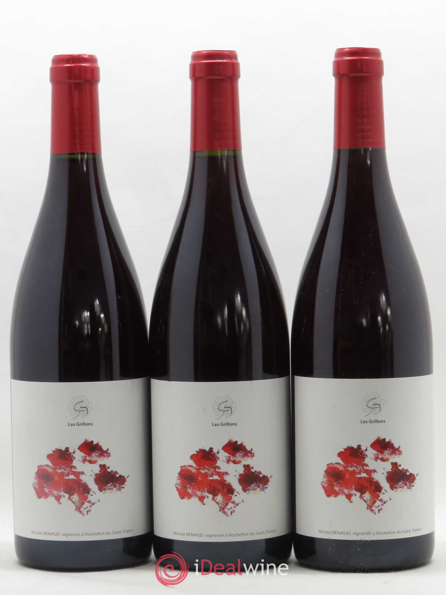 Vin de France Clos des Grillons Oeillet Rouges 2019 - Lot of 3 bottles - 0