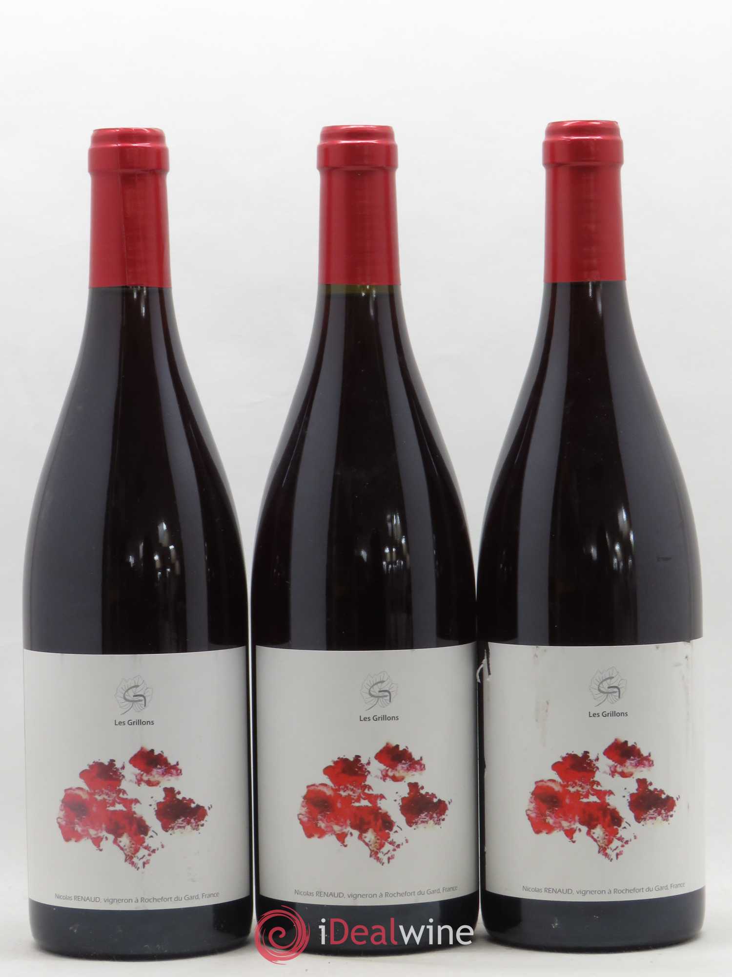 Vin de France Clos des Grillons Oeillet Rouges 2019 - Lot of 3 bottles - 0