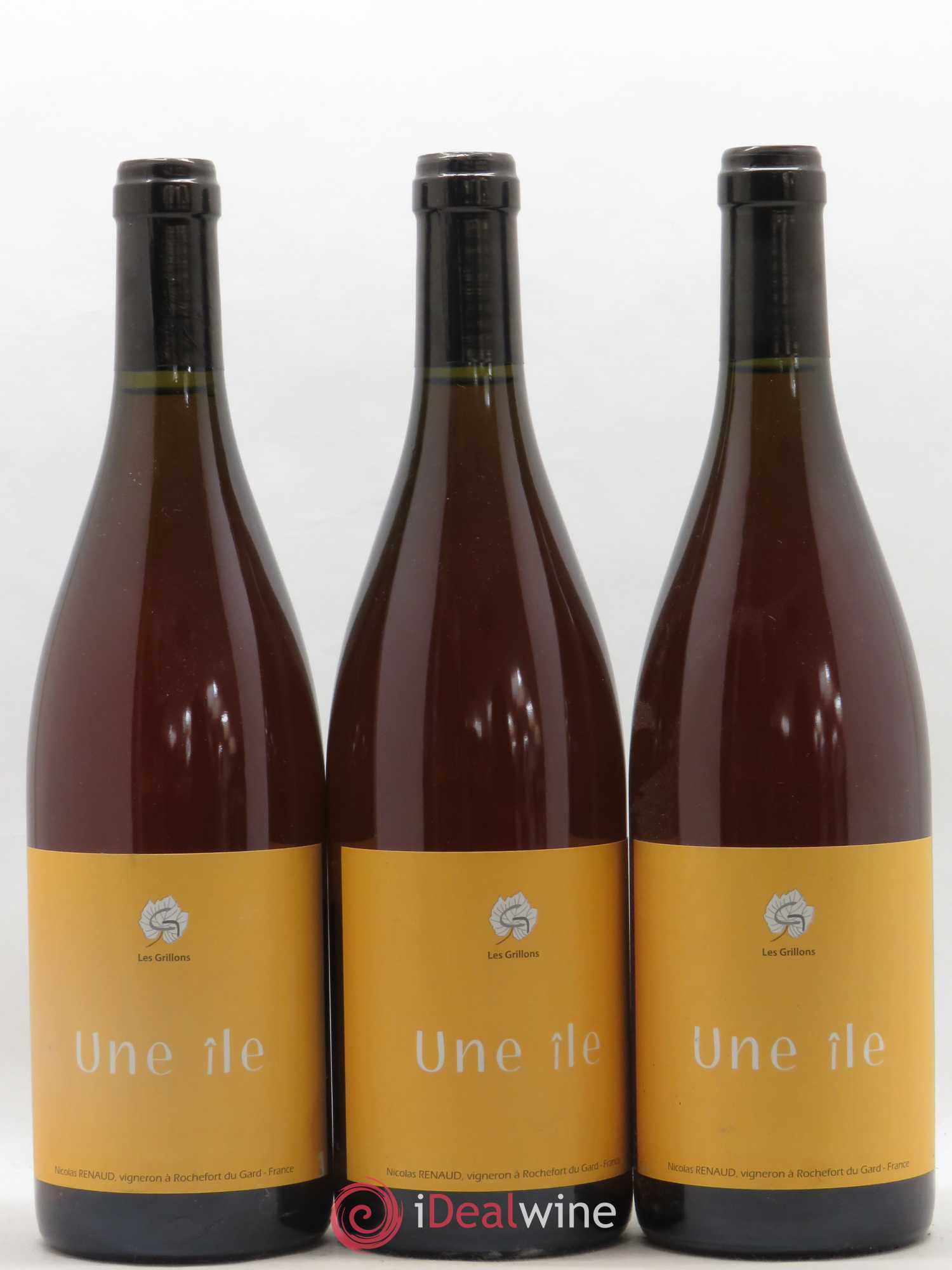 Vin de France Une Ile Clos des Grillons 2019 - Lot de 3 bouteilles - 0
