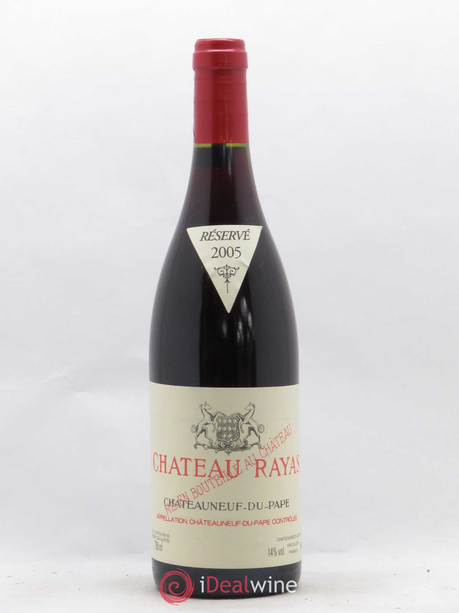 Châteauneuf-du-Pape Château Rayas Emmanuel Reynaud 2005 - Lot de 1 bouteille - 0