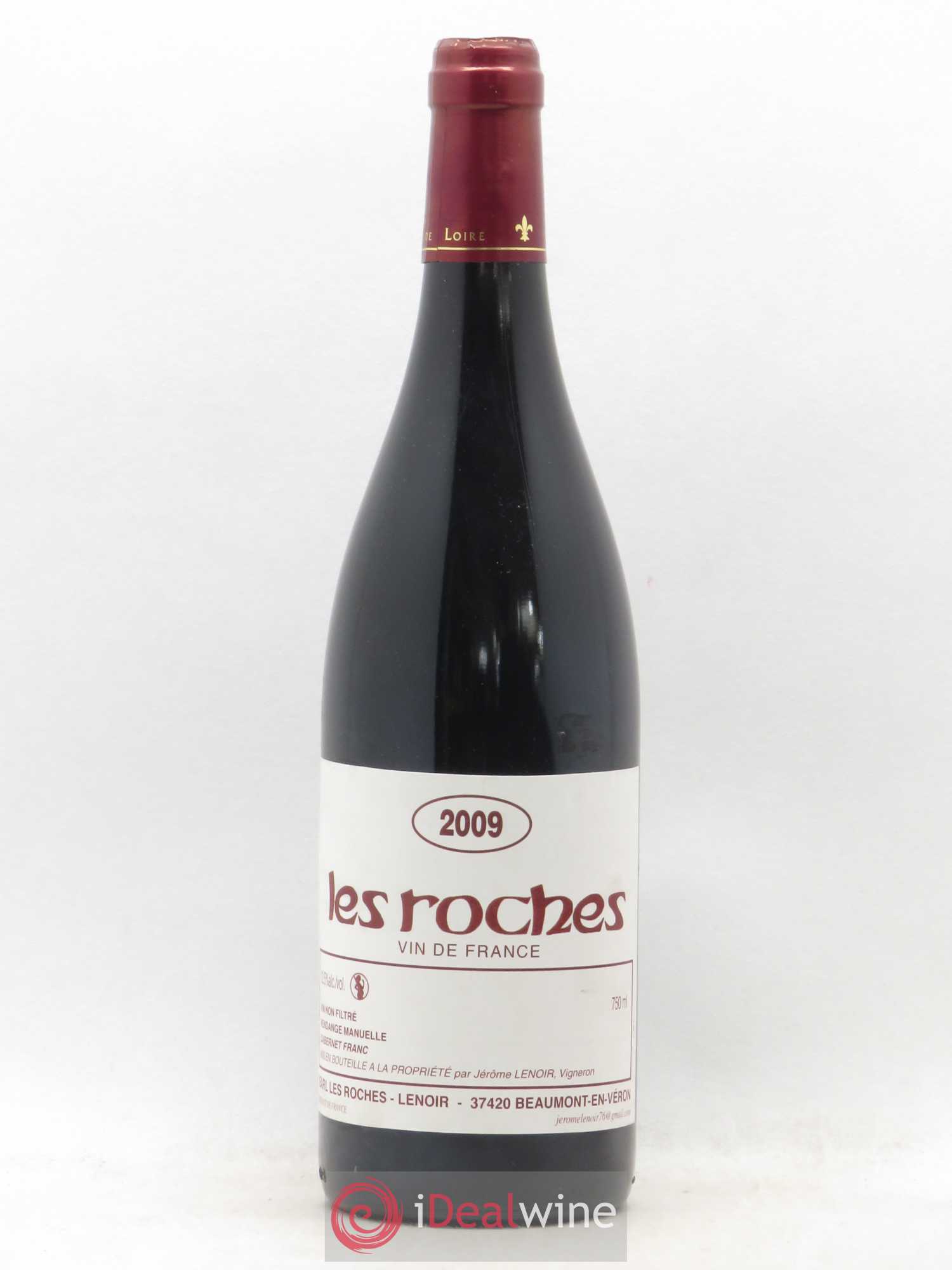 Vin de France Les Roches Lenoir 2009 - Posten von 1 Flasche - 0