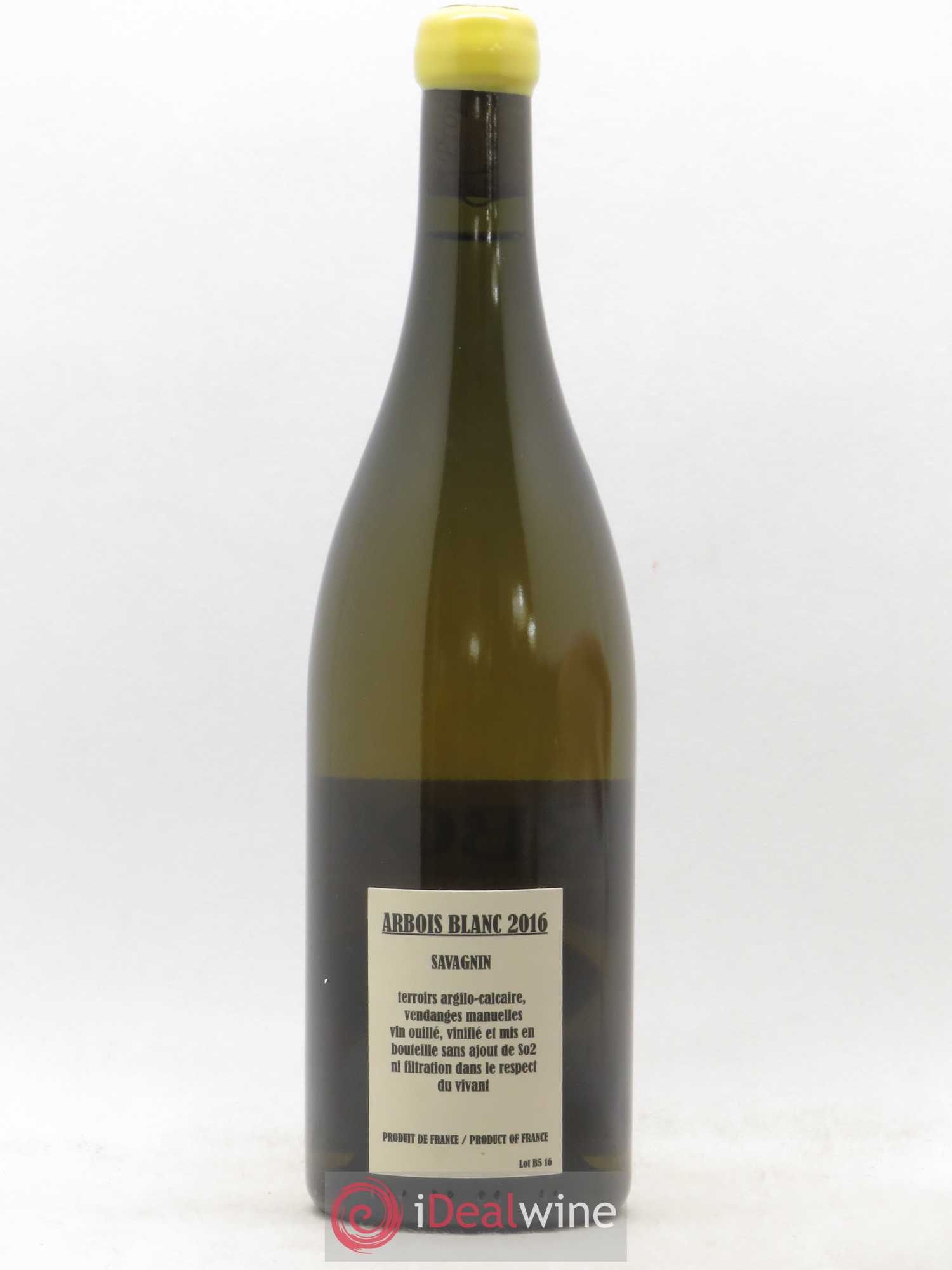 Arbois-Pupillin Savagnin Adeline Houillon & Renaud Bruyère 2016 - Lot de 1 bouteille - 1