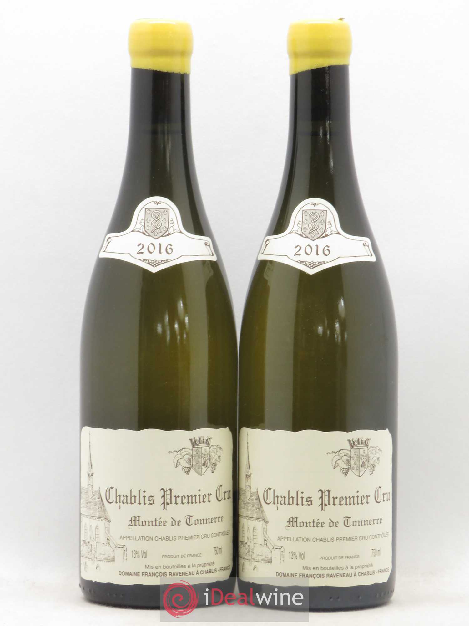 Chablis 1er Cru Montée de Tonnerre Raveneau (Domaine) 2016 - Lot de 2 bouteilles - 0
