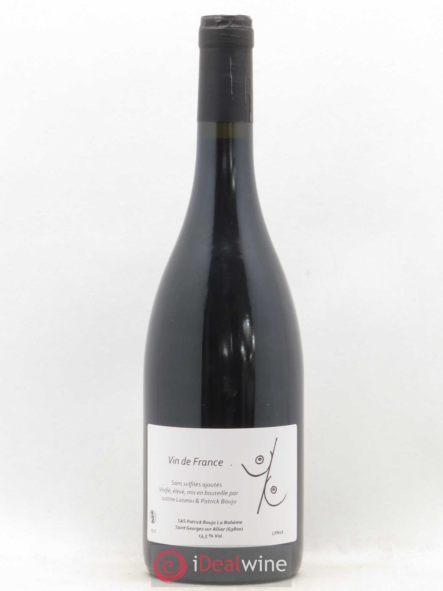 Vin de France Sein Pour Sein Patrick Bouju 2018 - Posten von 1 Flasche - 1