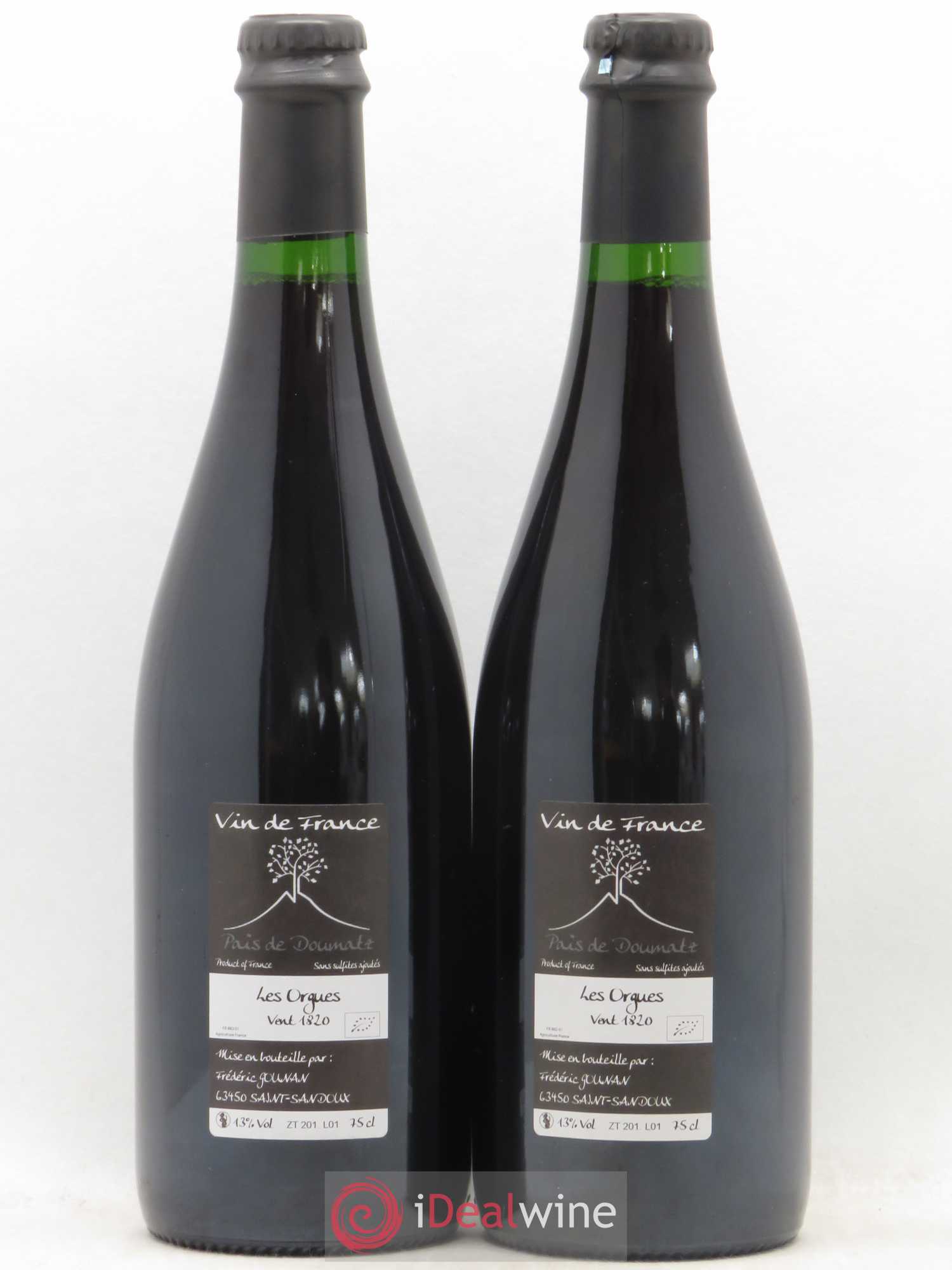 Vin de France Les Orgues Domaine de l'Arbre Blanc 2018 - Posten von 2 Flaschen - 1