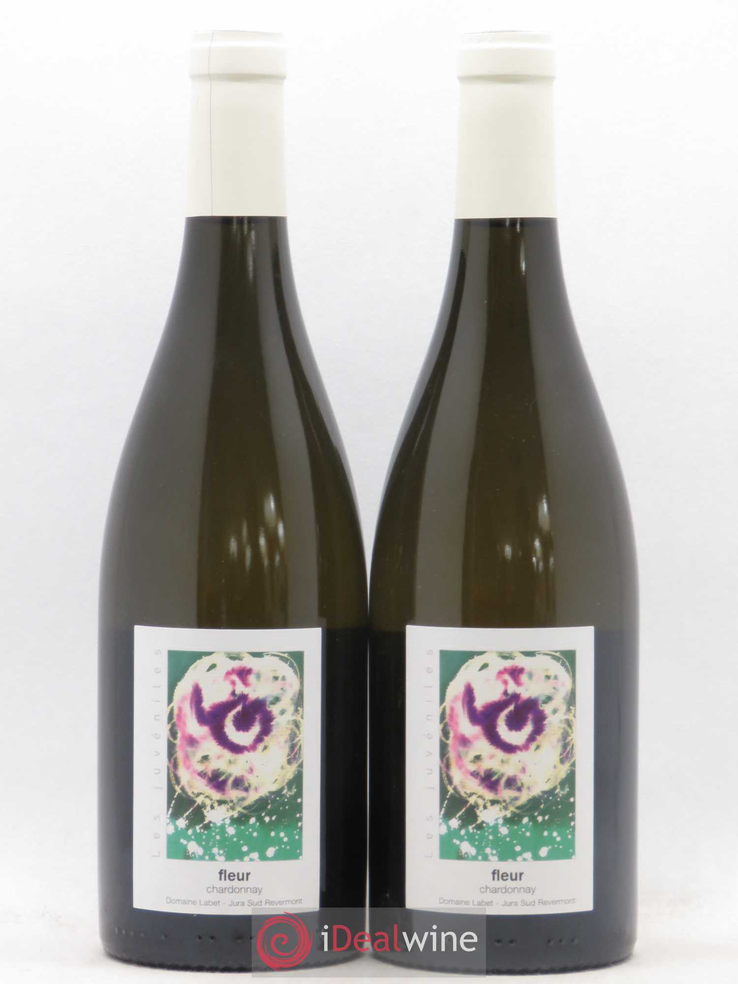 Côtes du Jura Chardonnay Fleur Romain - Julien - Charline Labet 2018 - Lot de 2 bouteilles - 0