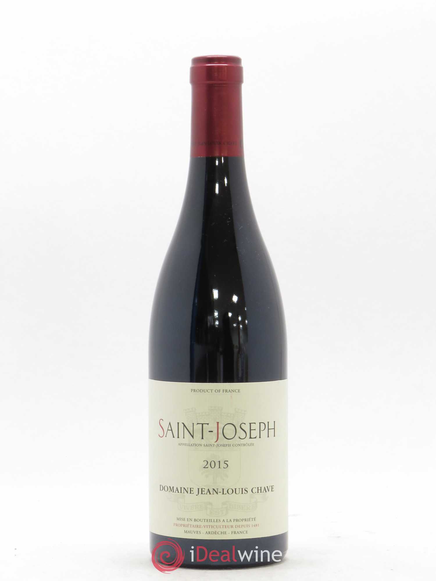 Saint-Joseph Jean-Louis Chave 2015 - Lot de 1 bouteille - 0