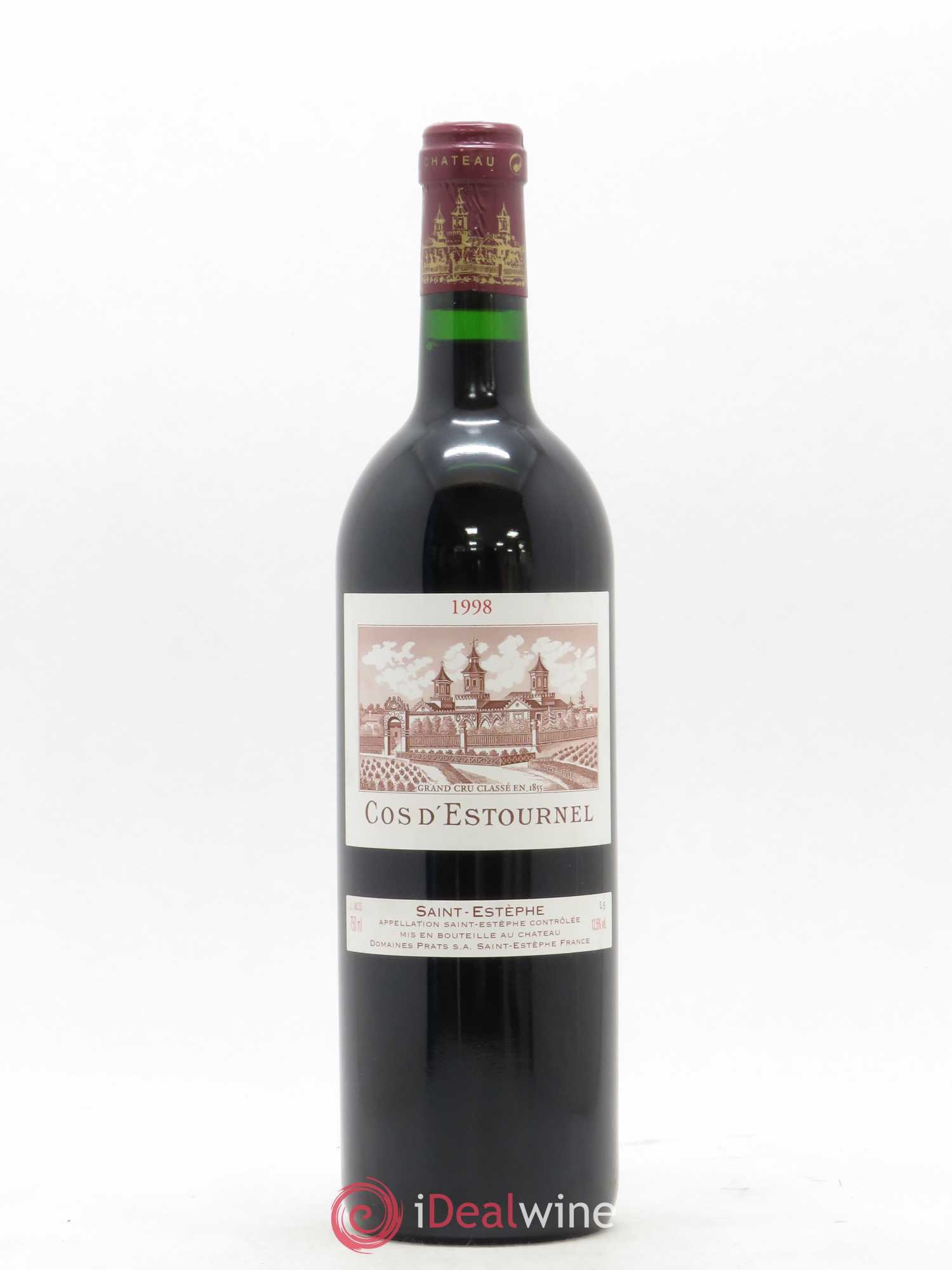 Cos d'Estournel 2ème Grand Cru Classé 1998 - Lot de 1 bouteille - 0