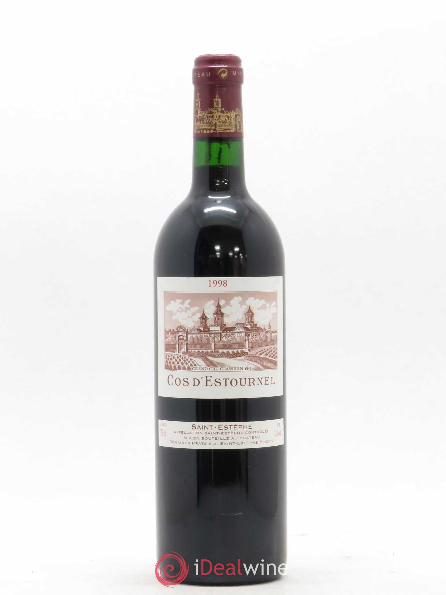 Cos d'Estournel 2ème Grand Cru Classé 1998 - Lot de 1 bouteille - 0