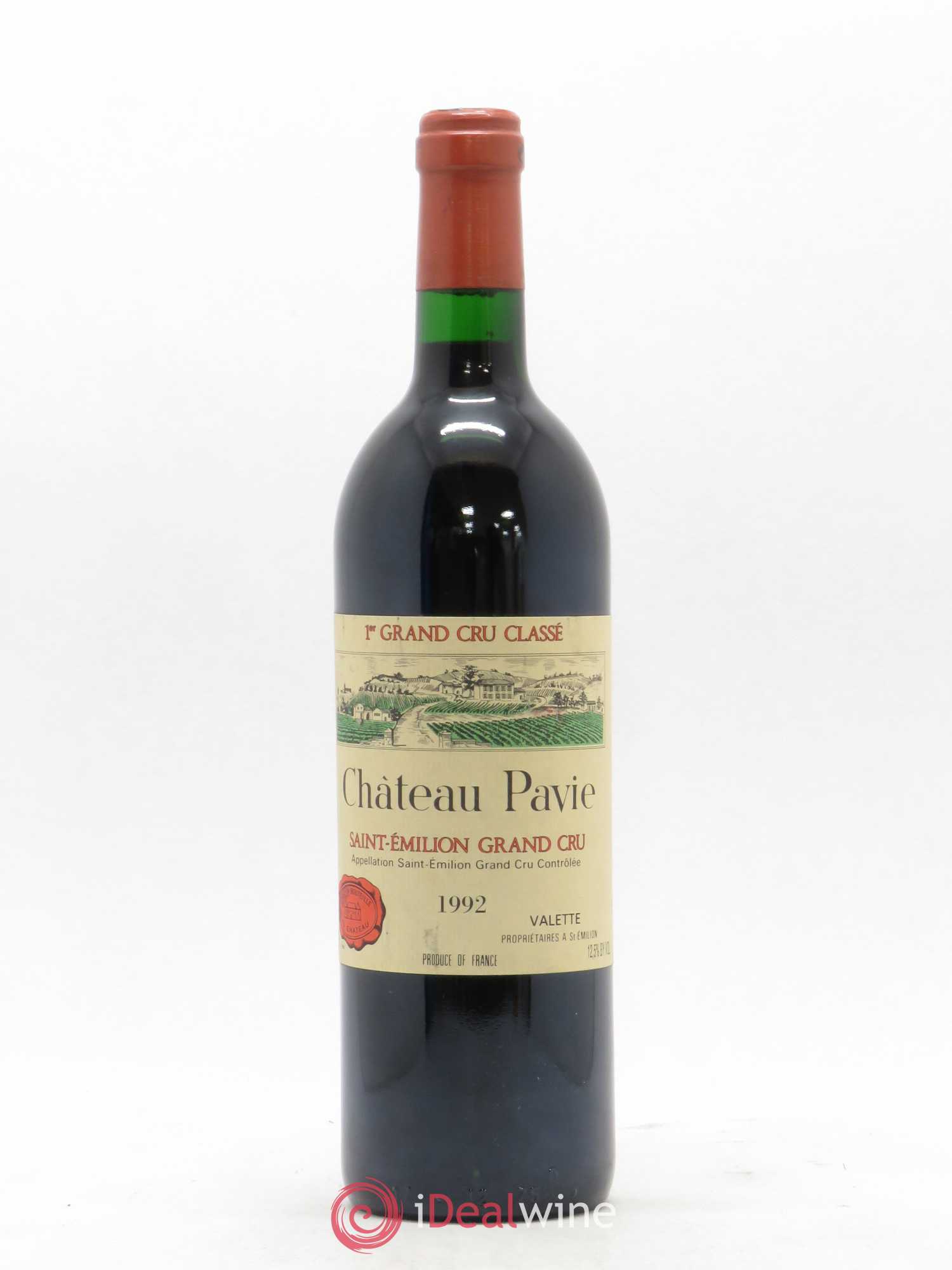 Château Pavie 1er Grand Cru Classé A 1992 - Lot de 1 bouteille - 0